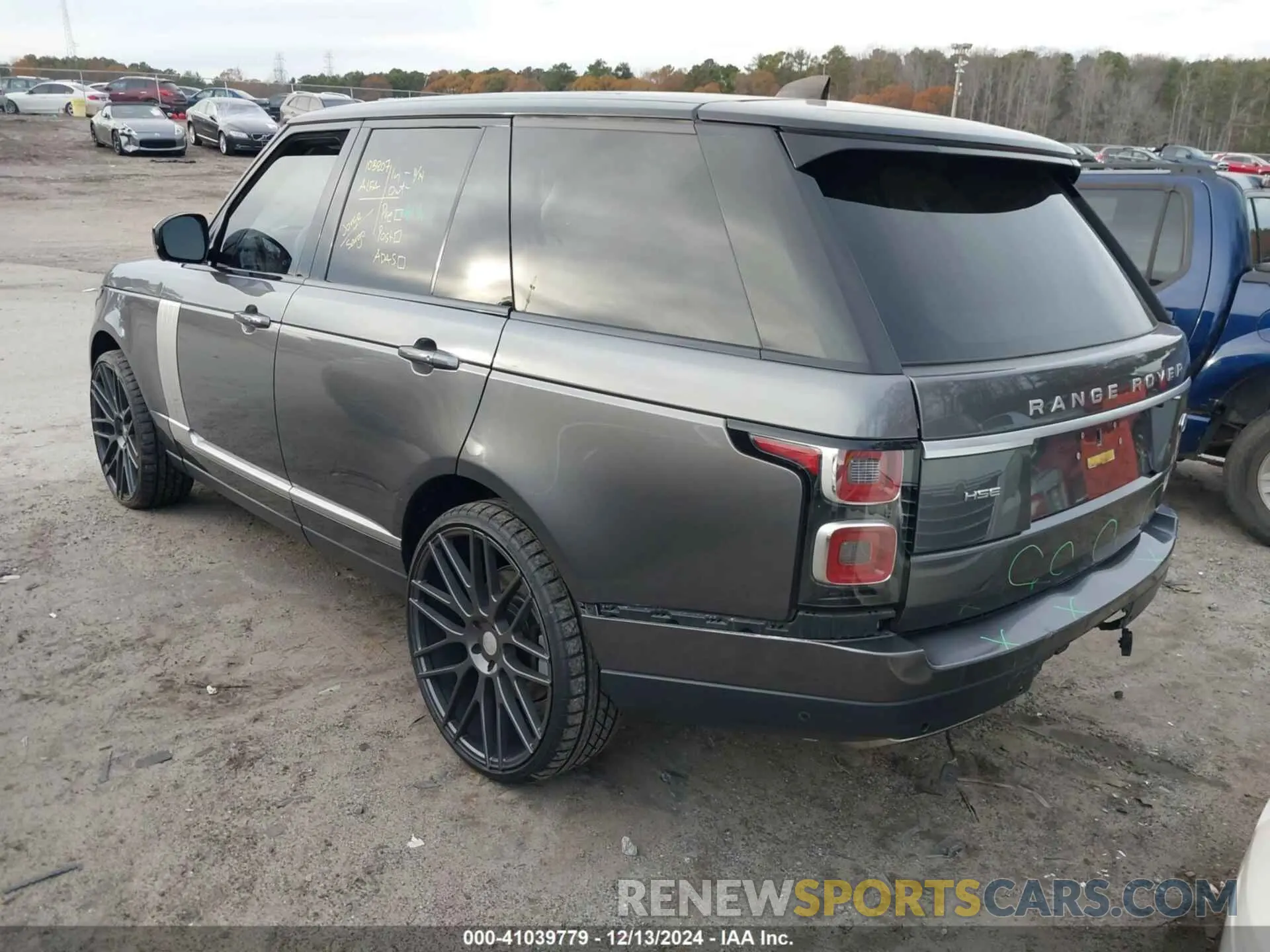 3 fotografías del automóvil dañado SALGS2SV4KA531639 LAND ROVER RANGE ROVER 2019