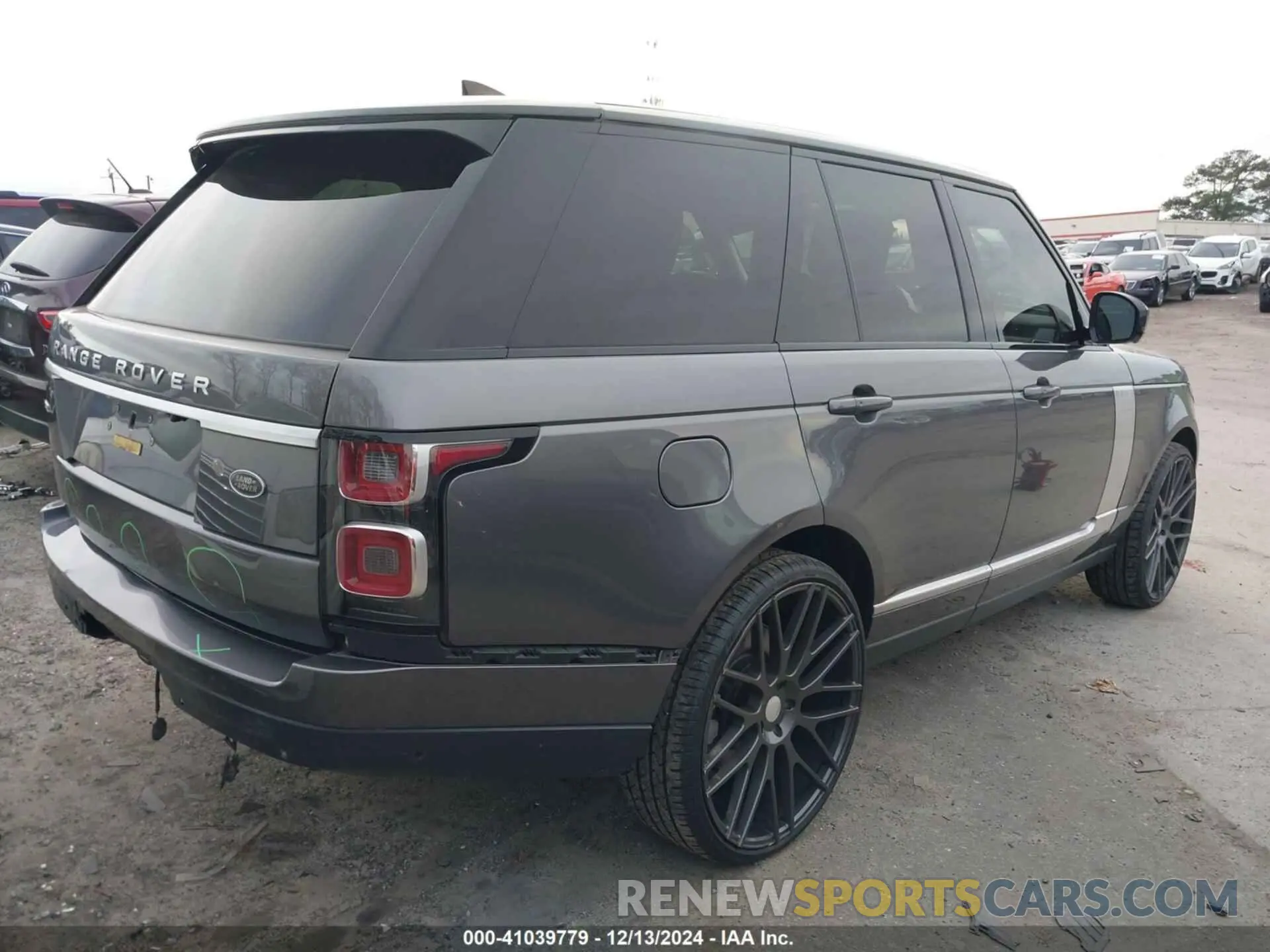 4 fotografías del automóvil dañado SALGS2SV4KA531639 LAND ROVER RANGE ROVER 2019