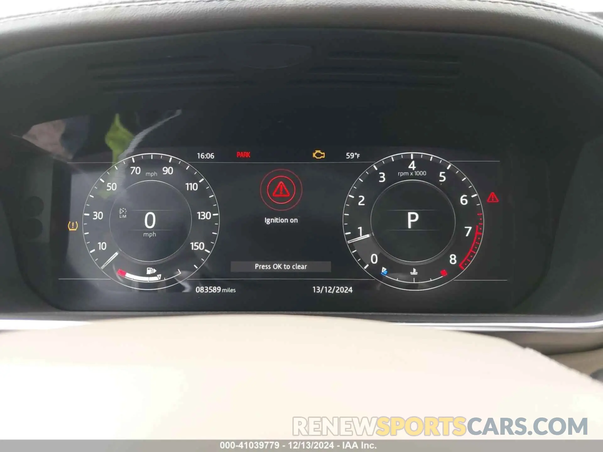 7 fotografías del automóvil dañado SALGS2SV4KA531639 LAND ROVER RANGE ROVER 2019