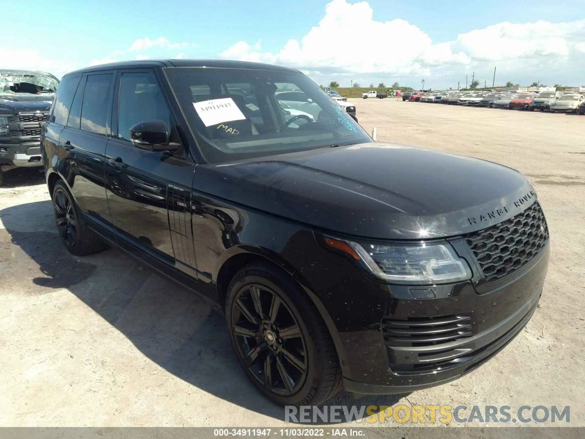 1 fotografías del automóvil dañado SALGS2SV5KA517913 LAND ROVER RANGE ROVER 2019