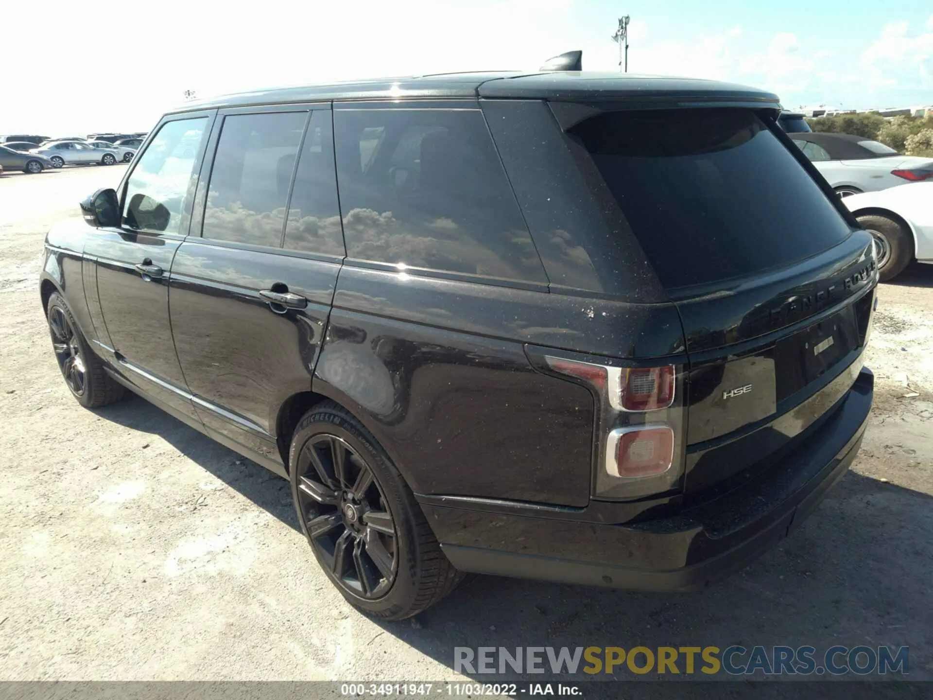 3 fotografías del automóvil dañado SALGS2SV5KA517913 LAND ROVER RANGE ROVER 2019