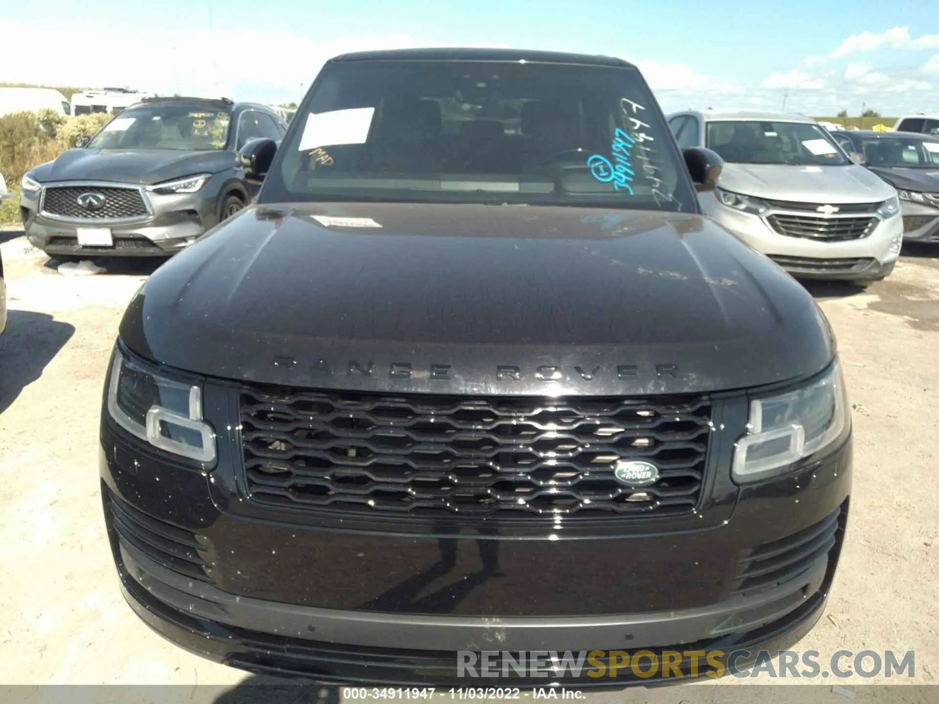 6 fotografías del automóvil dañado SALGS2SV5KA517913 LAND ROVER RANGE ROVER 2019