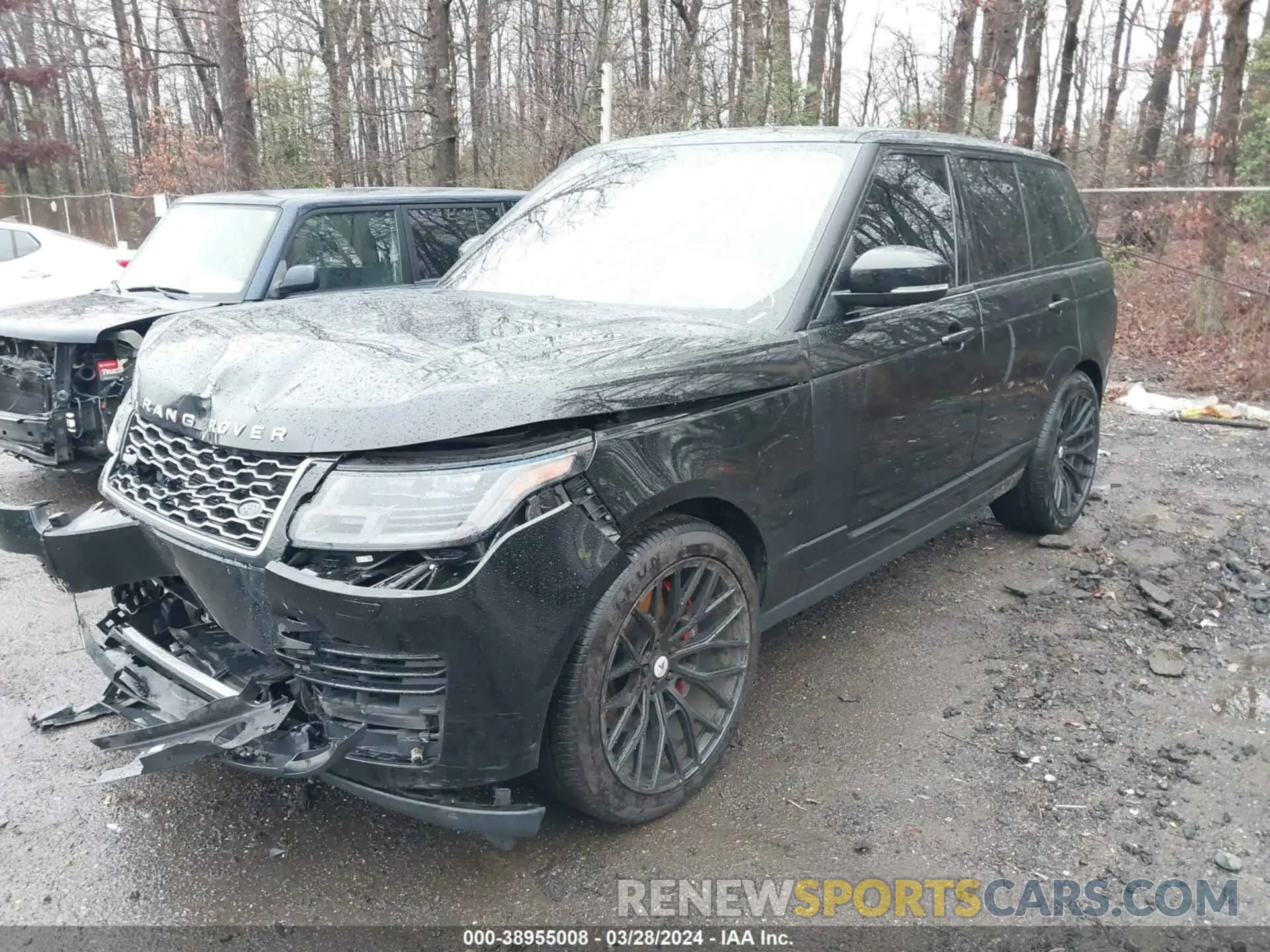 2 fotografías del automóvil dañado SALGS2SV5KA522576 LAND ROVER RANGE ROVER 2019