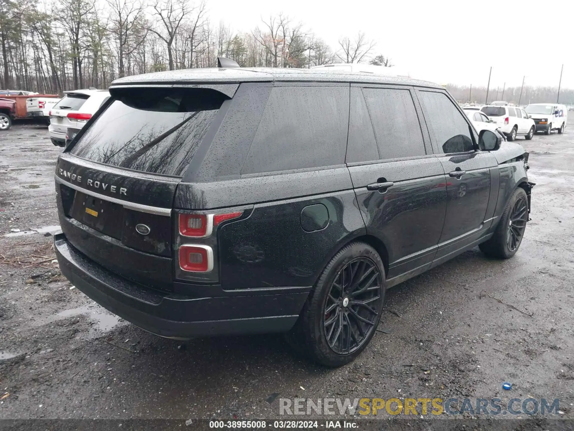 4 fotografías del automóvil dañado SALGS2SV5KA522576 LAND ROVER RANGE ROVER 2019