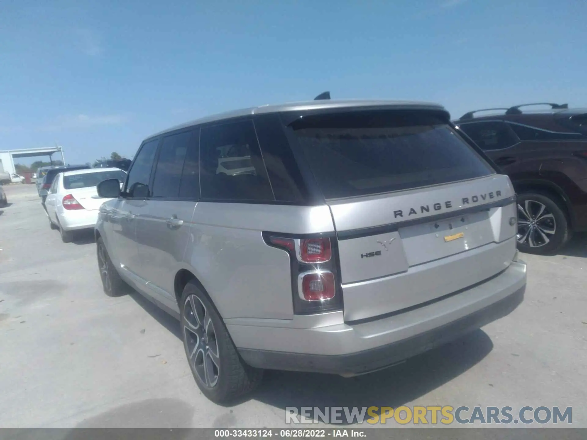 3 fotografías del automóvil dañado SALGS2SV5KA541094 LAND ROVER RANGE ROVER 2019
