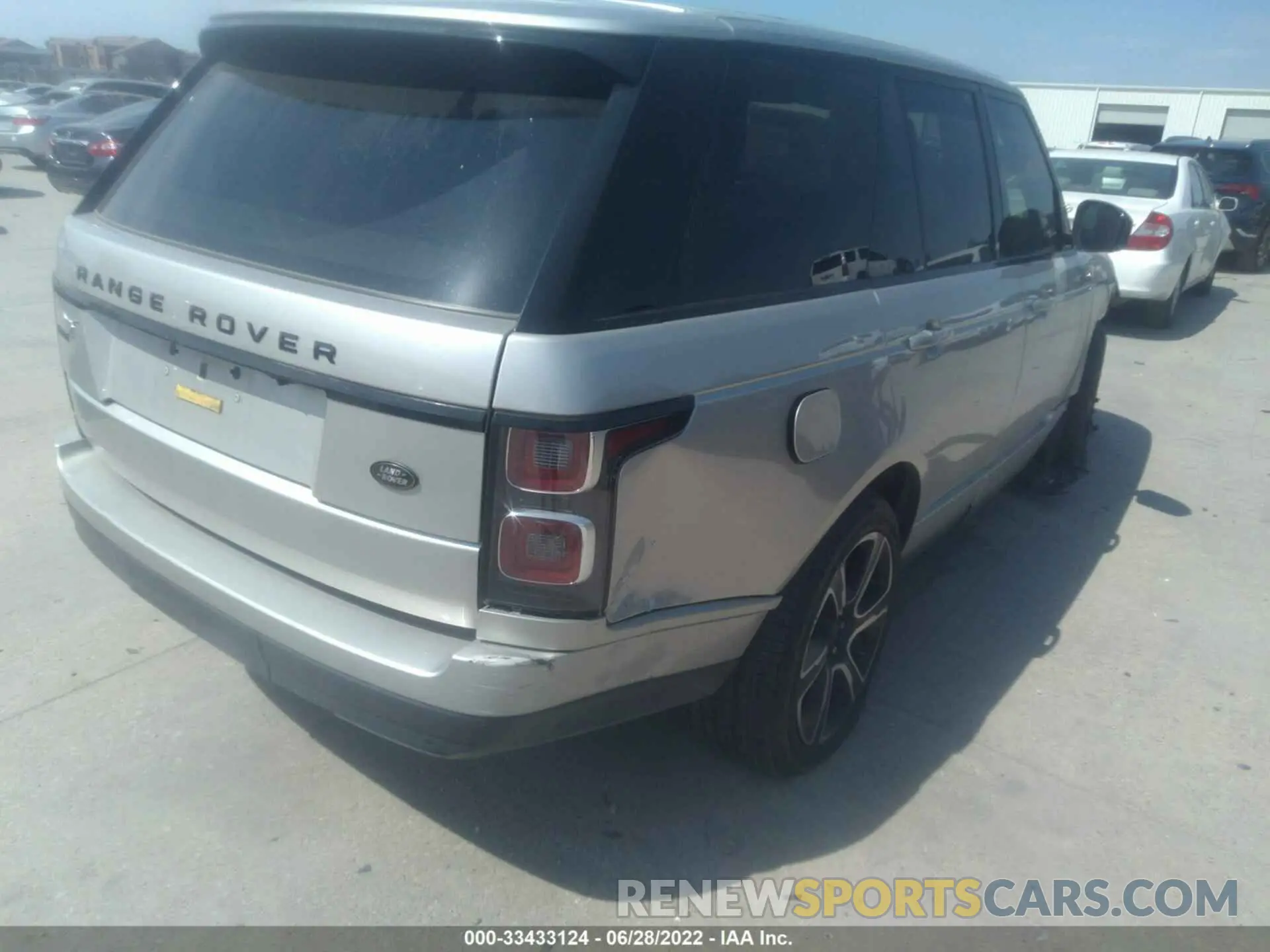 4 fotografías del automóvil dañado SALGS2SV5KA541094 LAND ROVER RANGE ROVER 2019