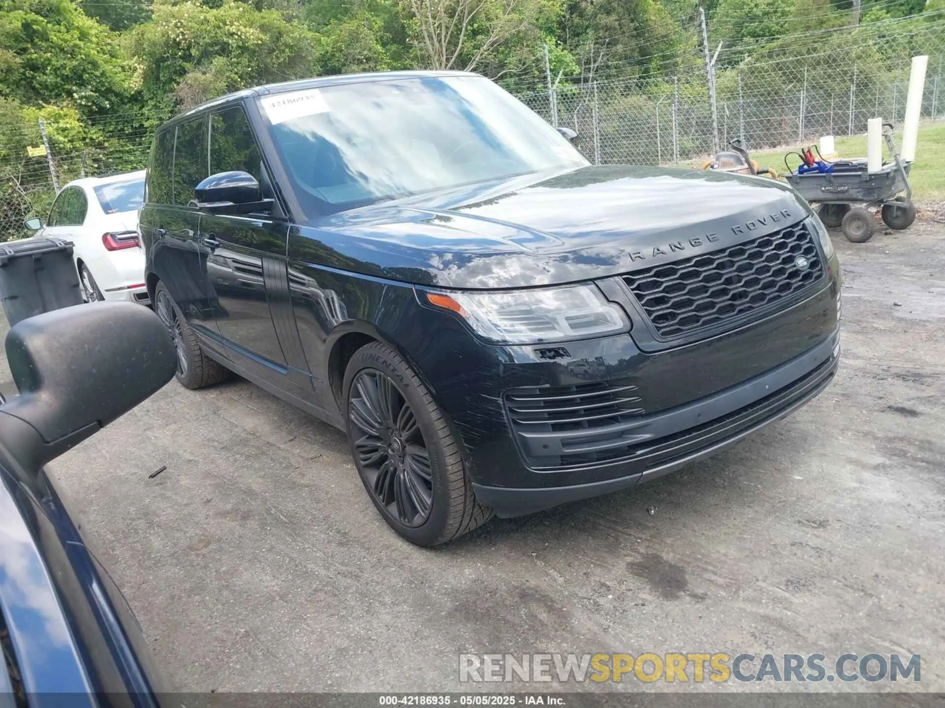 1 fotografías del automóvil dañado SALGS2SVXKA516370 LAND ROVER RANGE ROVER 2019