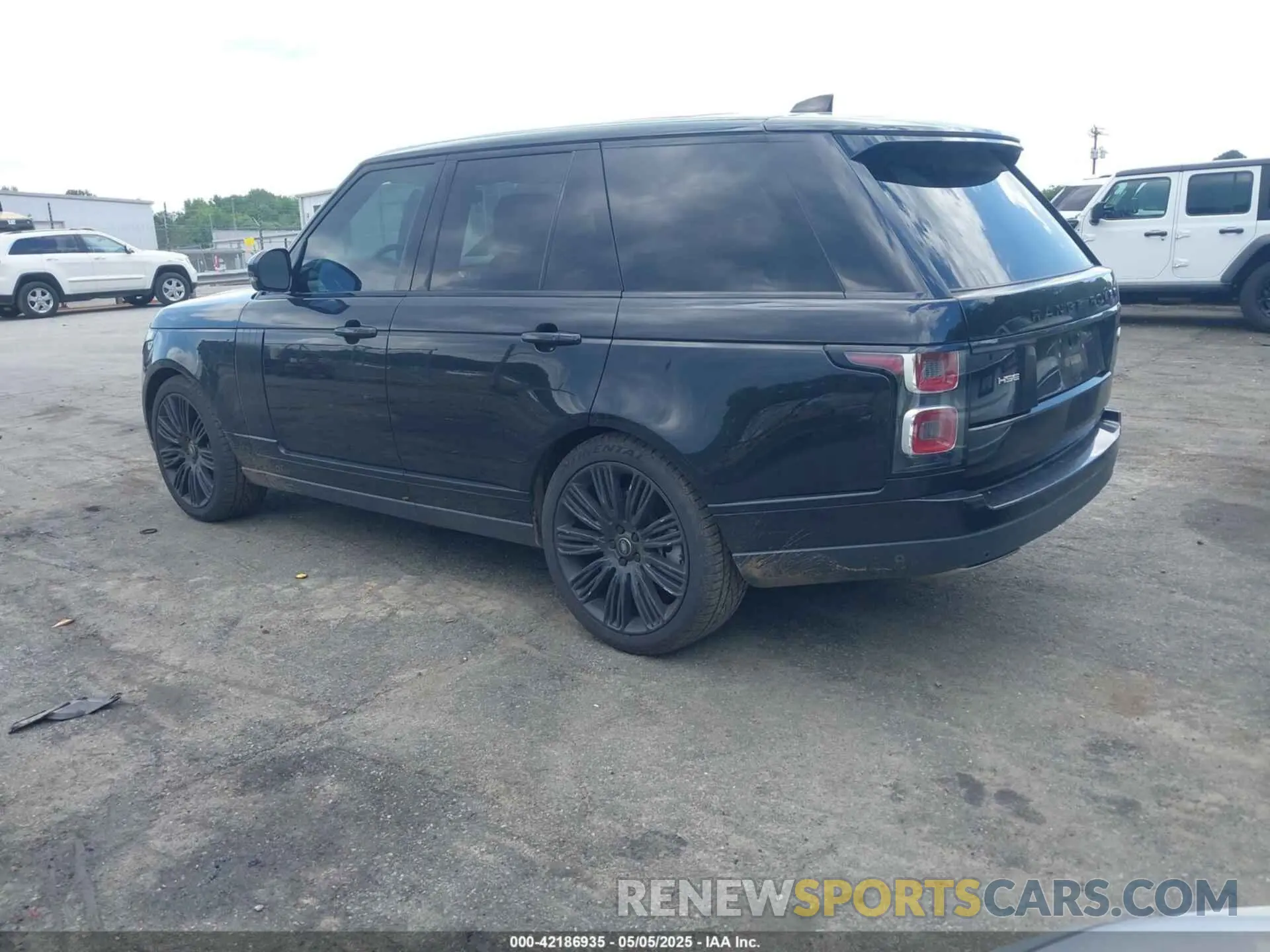3 fotografías del automóvil dañado SALGS2SVXKA516370 LAND ROVER RANGE ROVER 2019