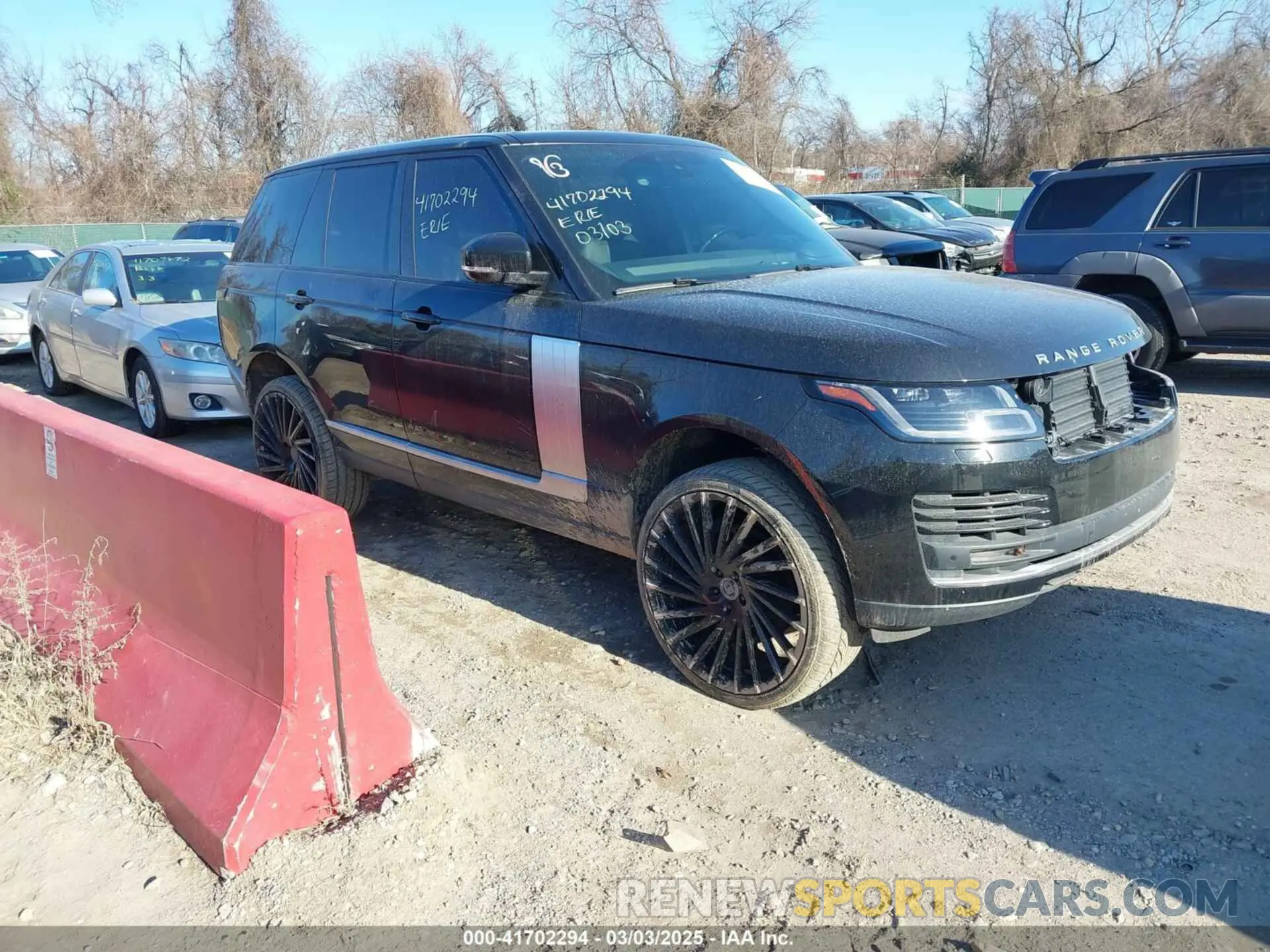 1 fotografías del automóvil dañado SALGS2SVXKA544332 LAND ROVER RANGE ROVER 2019