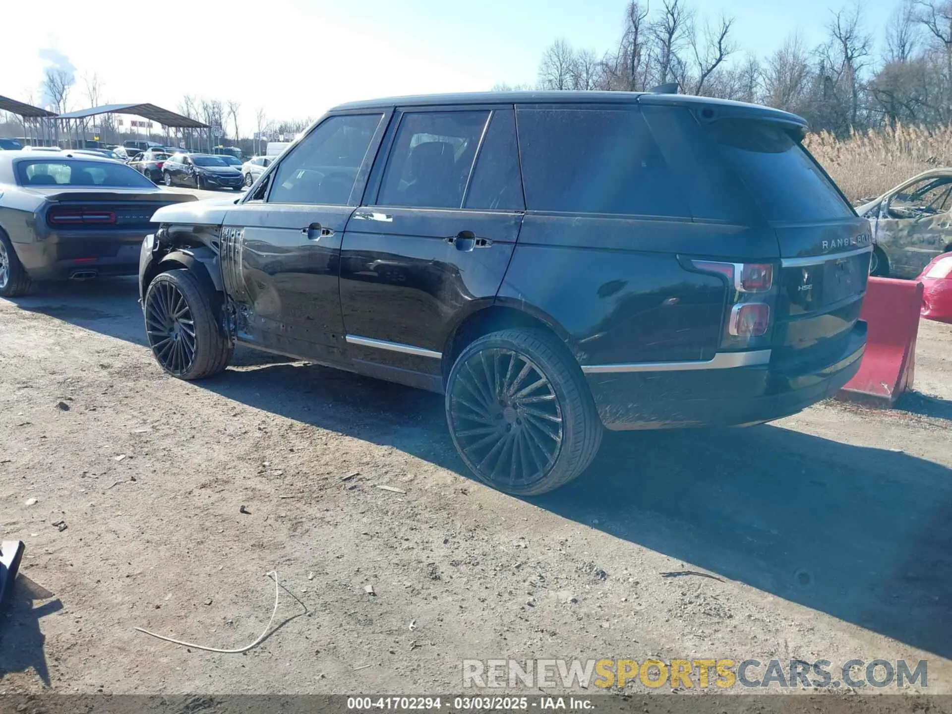 3 fotografías del automóvil dañado SALGS2SVXKA544332 LAND ROVER RANGE ROVER 2019