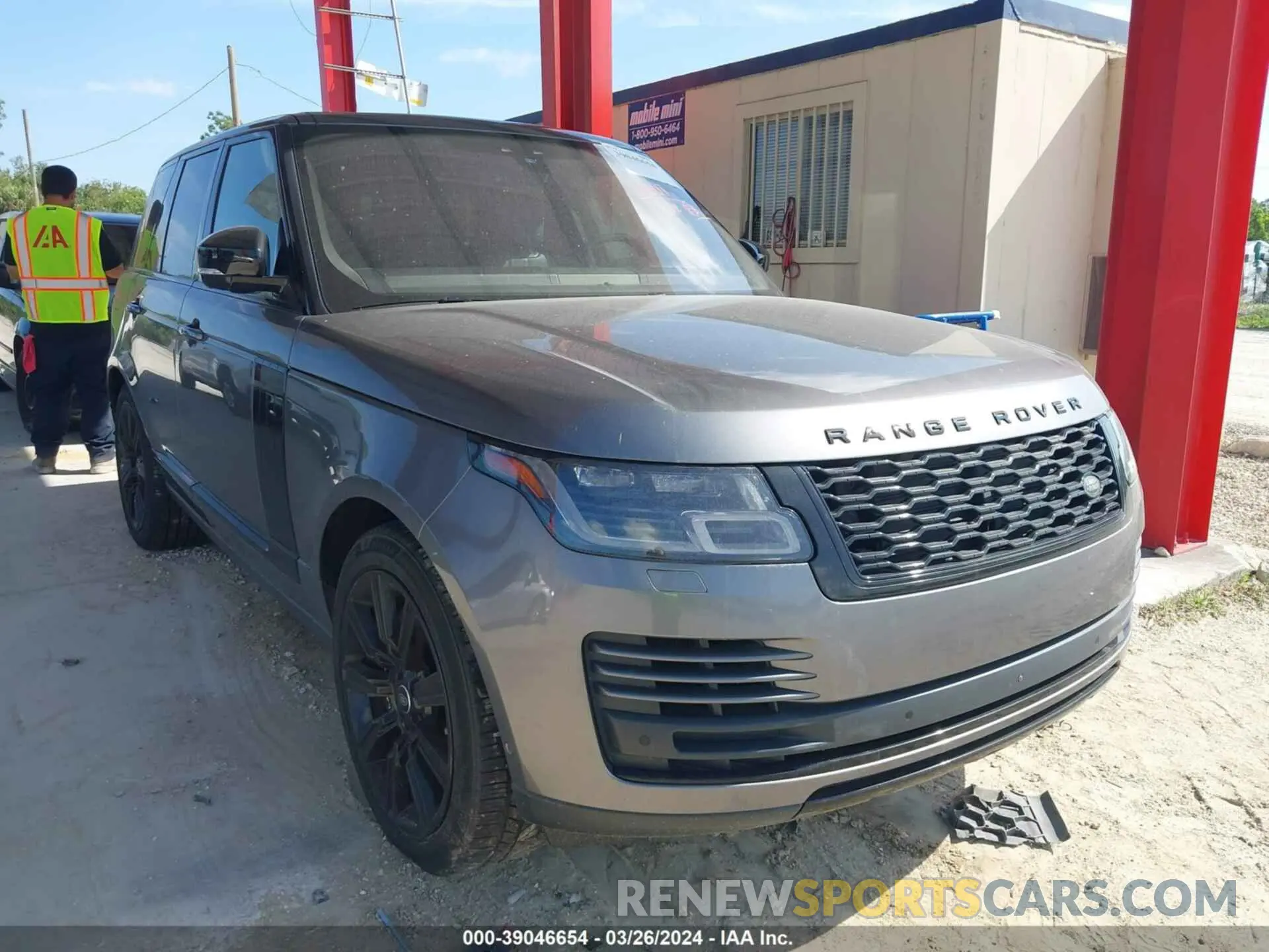 1 fotografías del automóvil dañado SALGS2SVXKA554262 LAND ROVER RANGE ROVER 2019