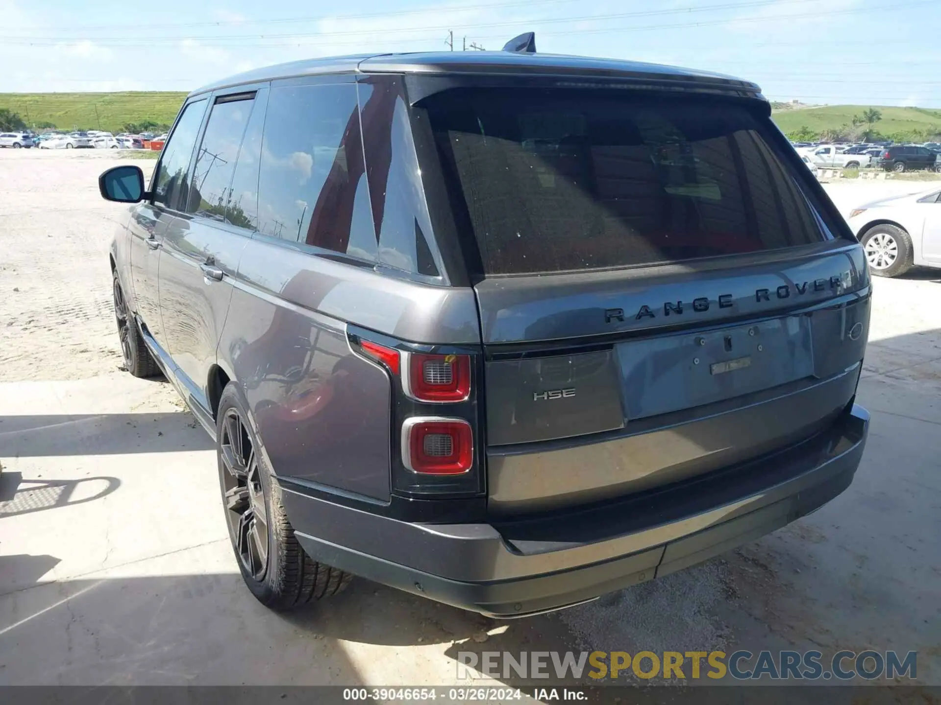 3 fotografías del automóvil dañado SALGS2SVXKA554262 LAND ROVER RANGE ROVER 2019