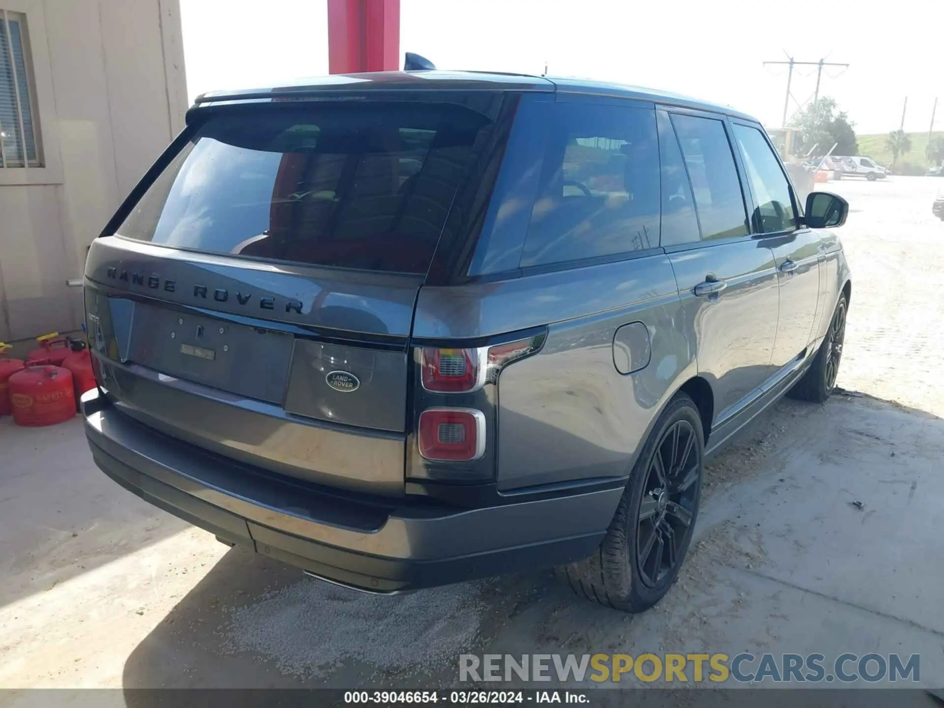 4 fotografías del automóvil dañado SALGS2SVXKA554262 LAND ROVER RANGE ROVER 2019