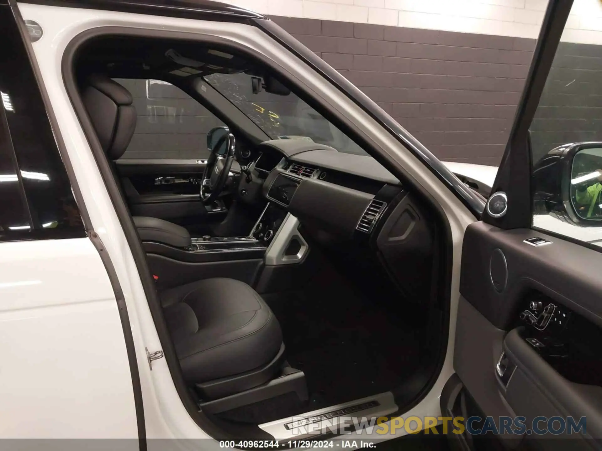 5 fotografías del automóvil dañado SALGS5RE1KA543254 LAND ROVER RANGE ROVER 2019