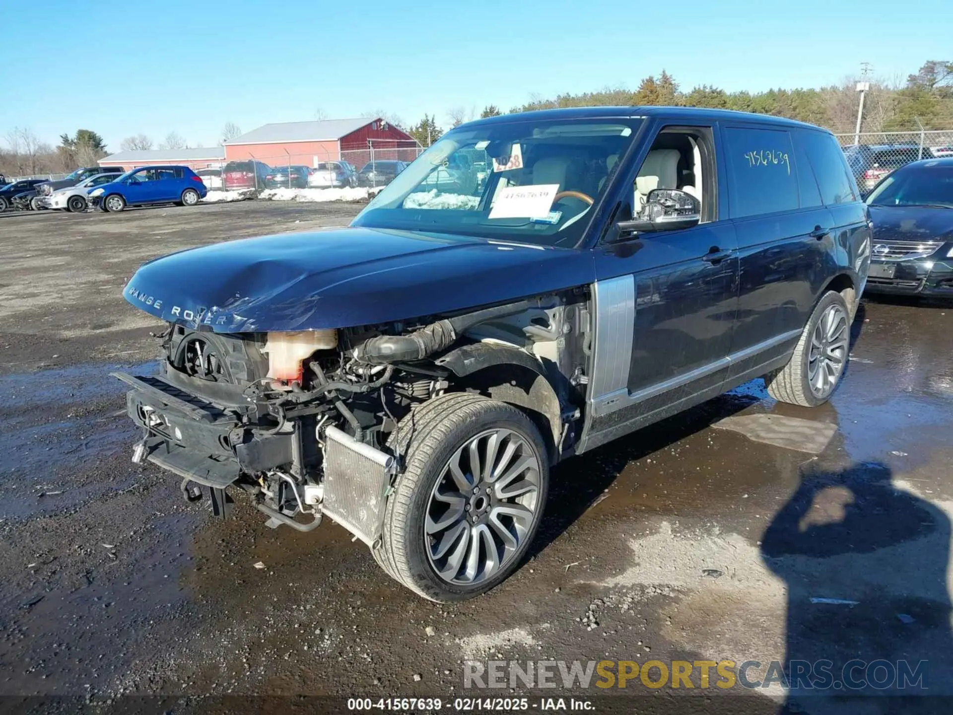 2 fotografías del automóvil dañado SALGS5RE1KA543268 LAND ROVER RANGE ROVER 2019