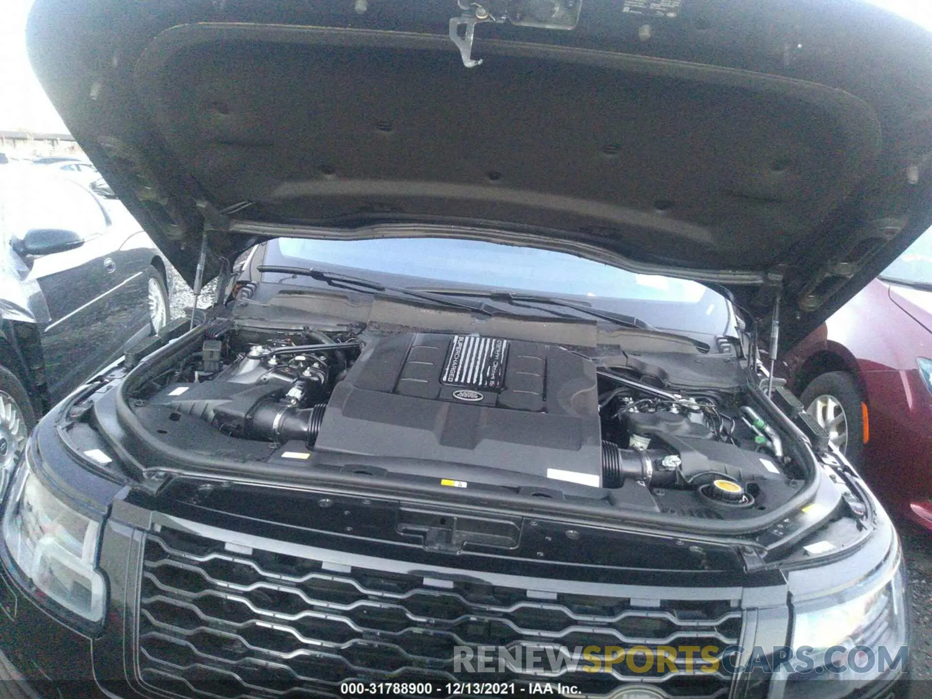 10 fotografías del automóvil dañado SALGS5RE3KA557267 LAND ROVER RANGE ROVER 2019