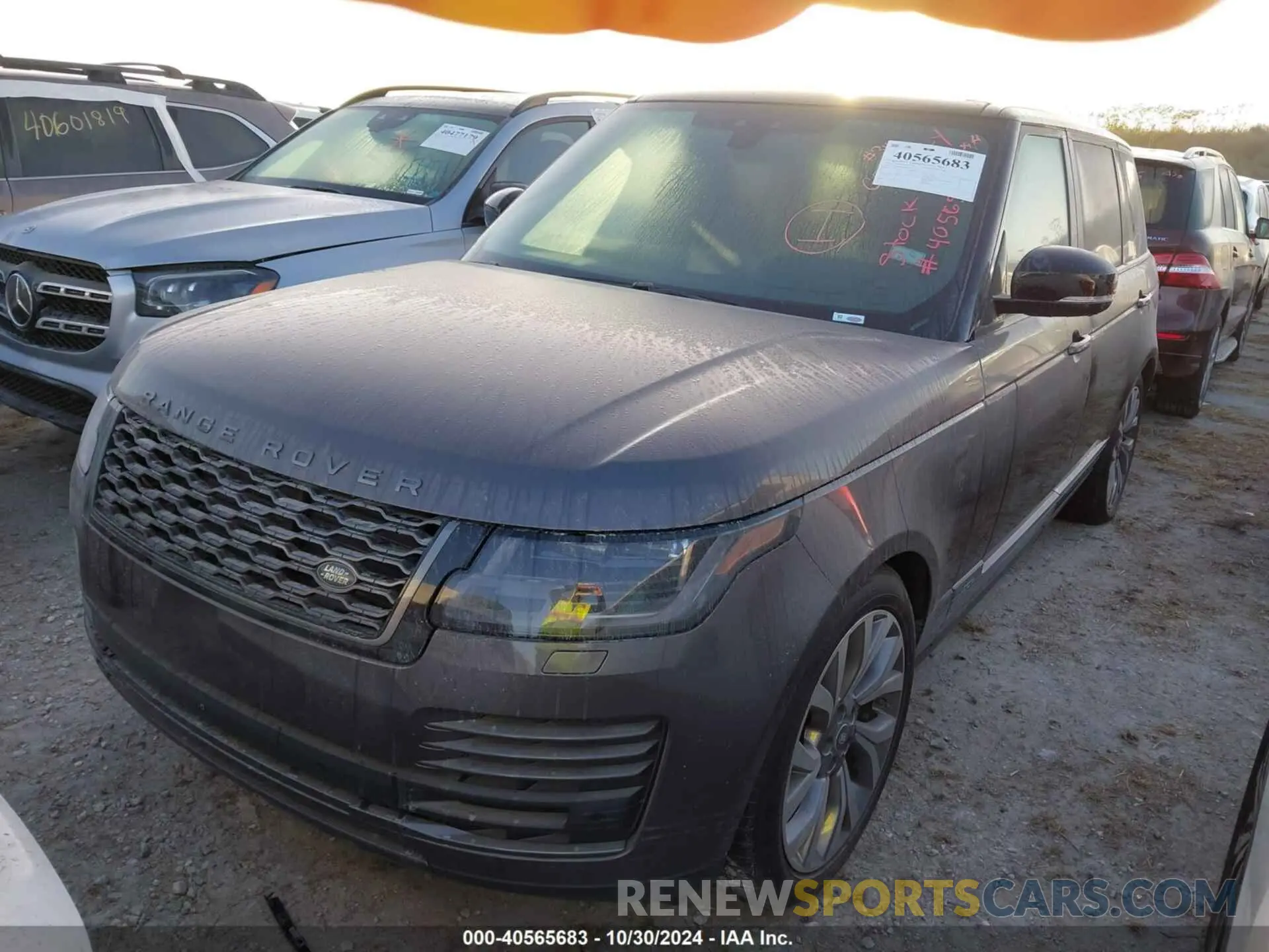 2 fotografías del automóvil dañado SALGS5RE6KA541600 LAND ROVER RANGE ROVER 2019