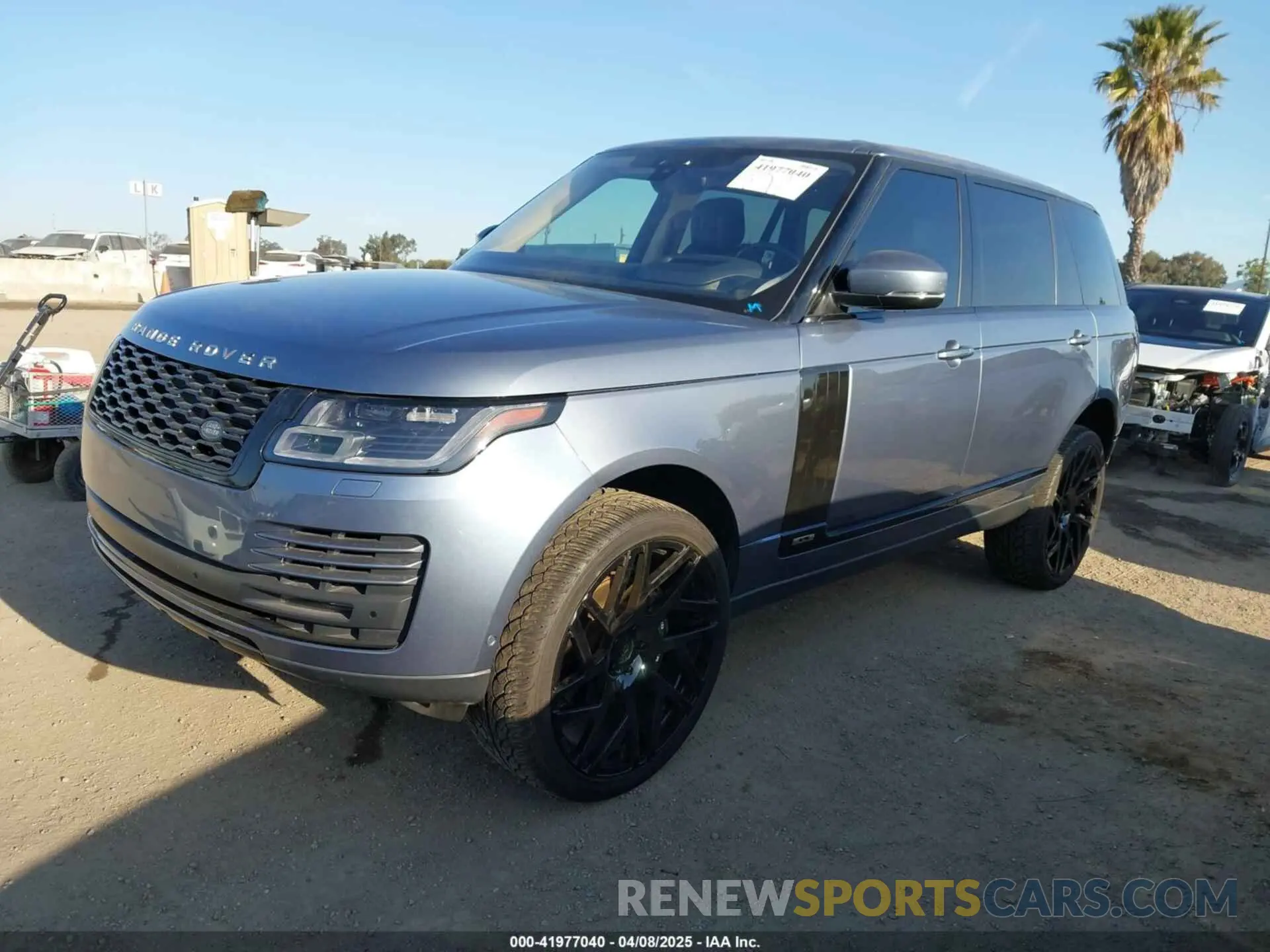 2 fotografías del automóvil dañado SALGS5RE7KA527799 LAND ROVER RANGE ROVER 2019
