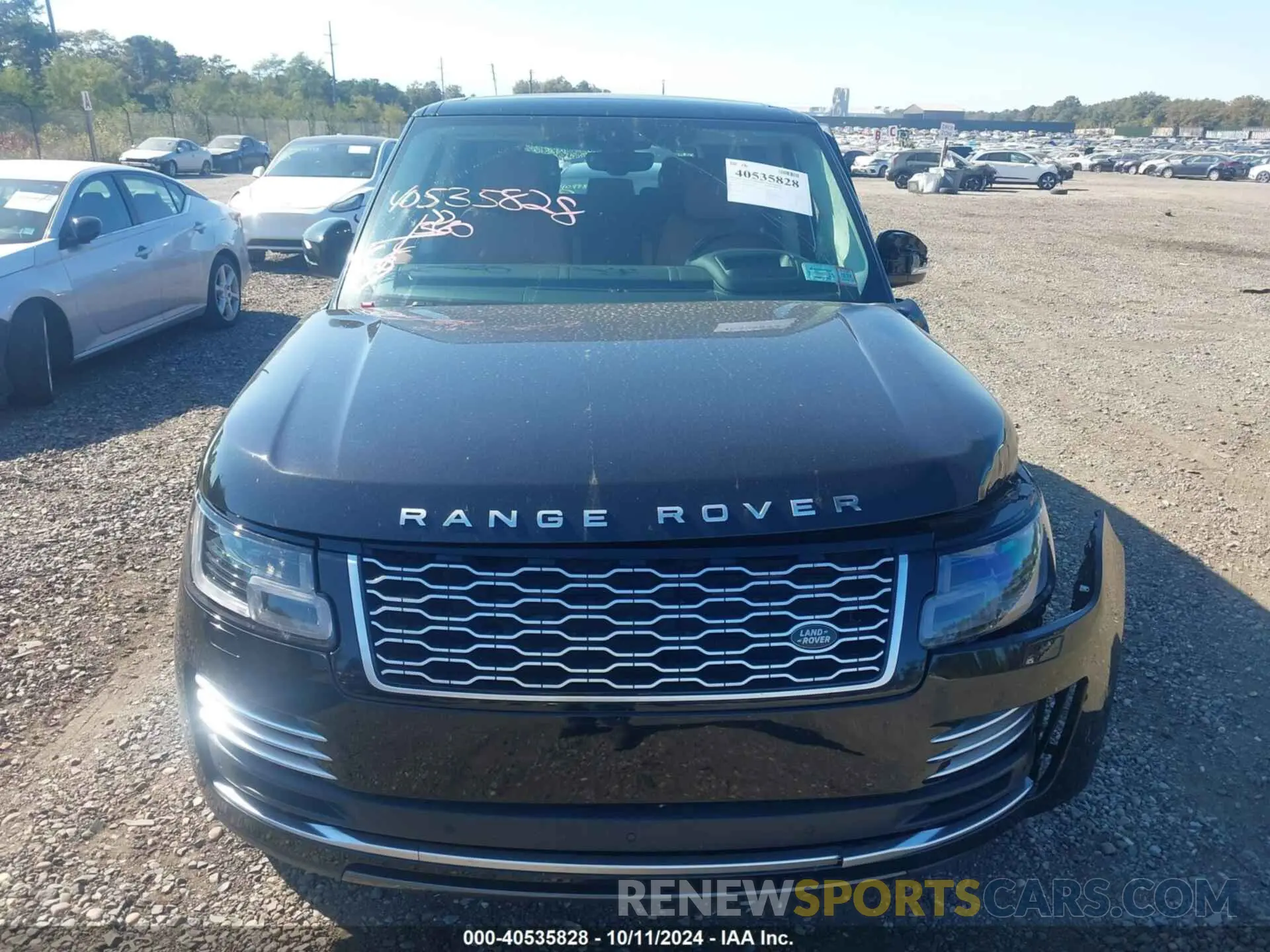 12 fotografías del automóvil dañado SALGV5RE7KA546795 LAND ROVER RANGE ROVER 2019