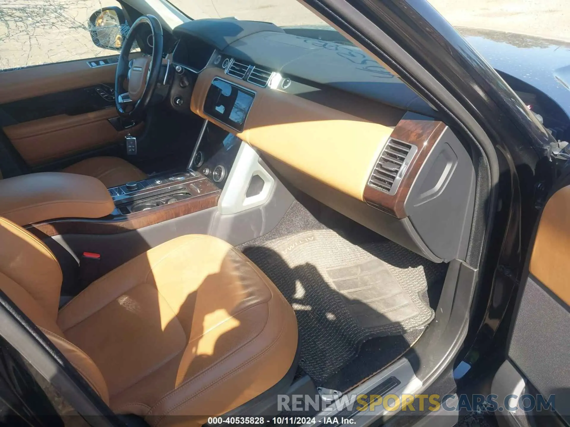 5 fotografías del automóvil dañado SALGV5RE7KA546795 LAND ROVER RANGE ROVER 2019