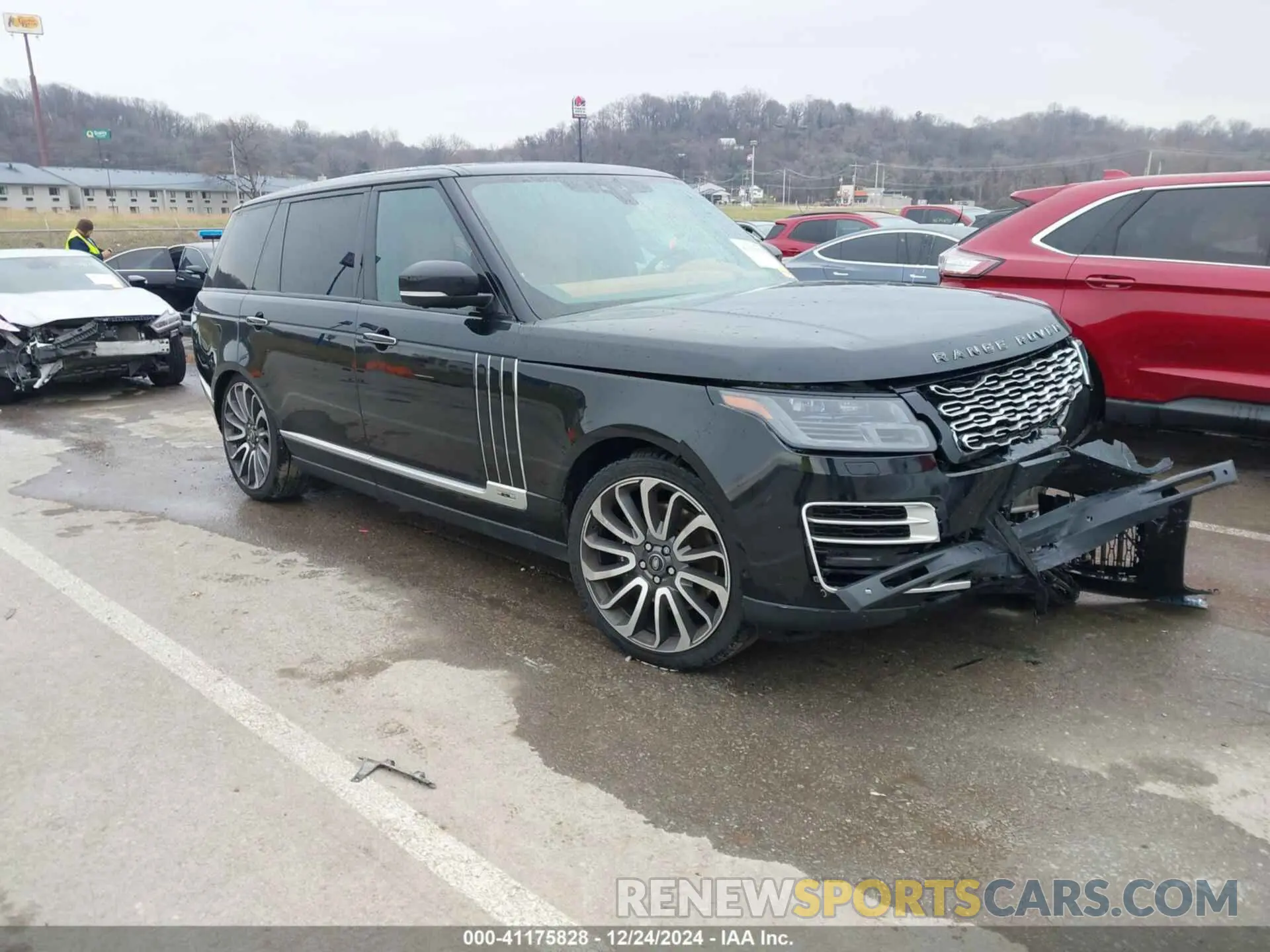 1 fotografías del automóvil dañado SALGW5SE0KA544250 LAND ROVER RANGE ROVER 2019
