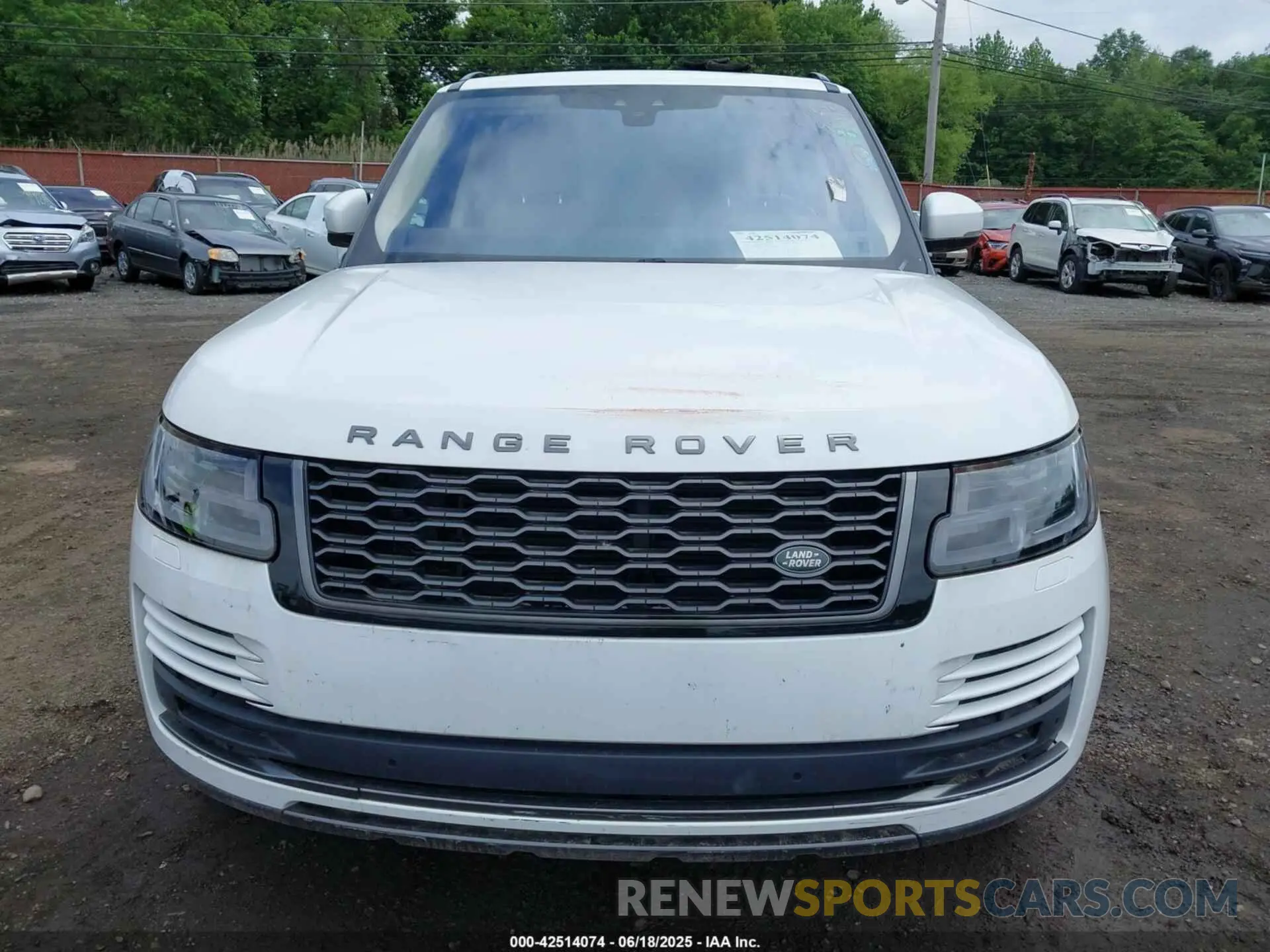 12 fotografías del automóvil dañado SALGR2SU8LA589502 LAND ROVER RANGE ROVER 2020