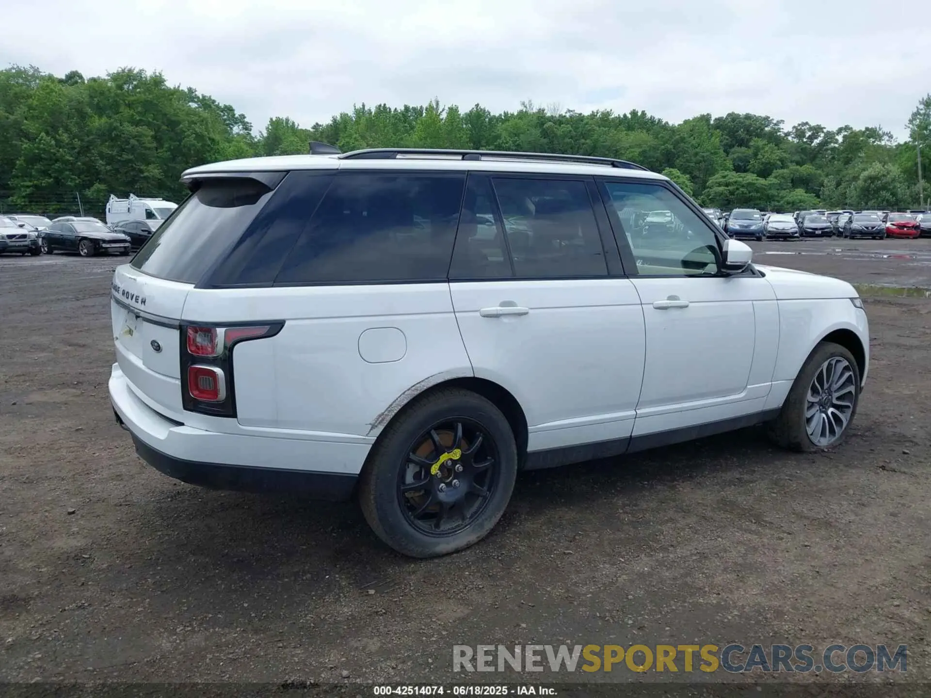 6 fotografías del automóvil dañado SALGR2SU8LA589502 LAND ROVER RANGE ROVER 2020