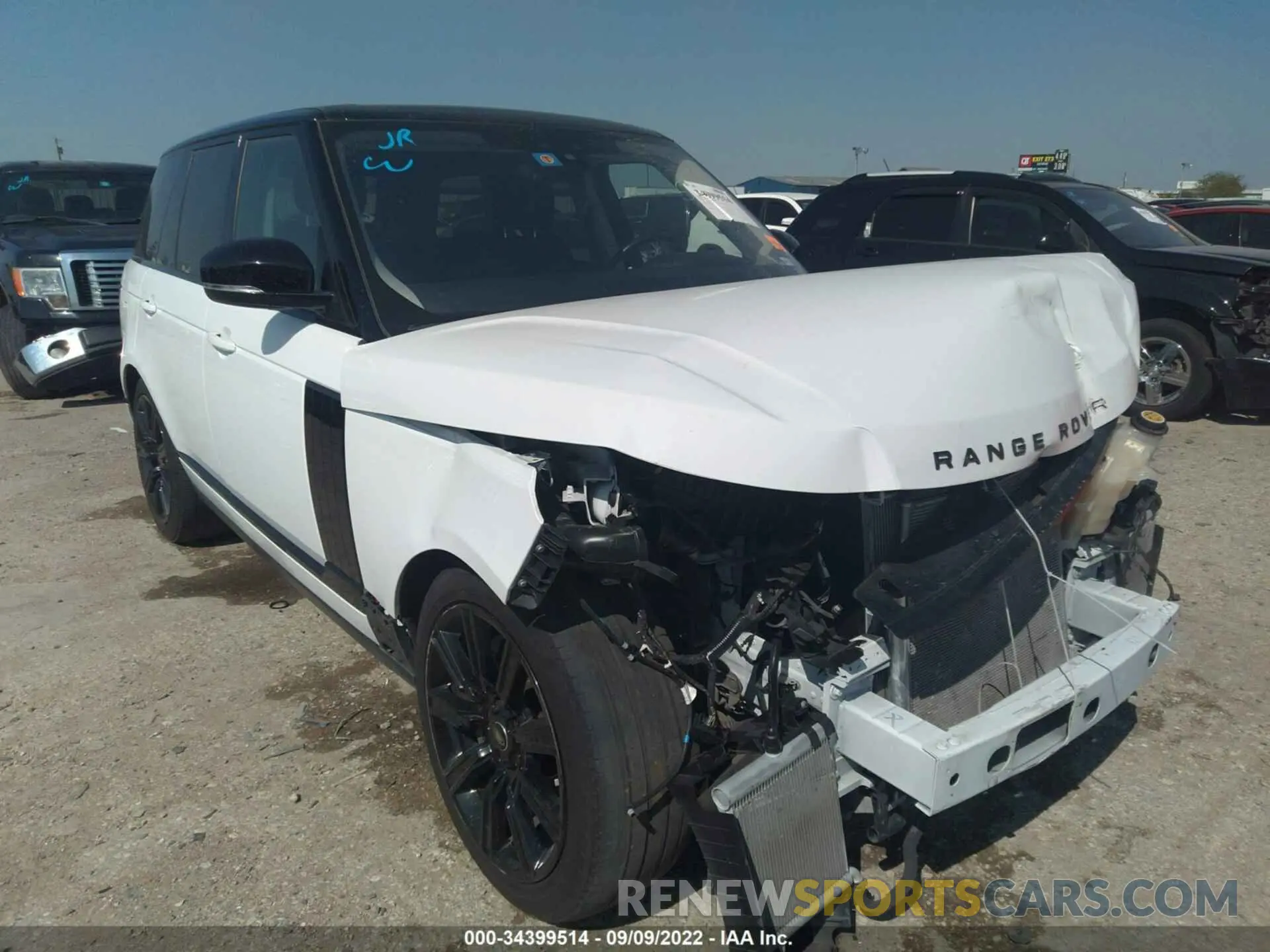 1 fotografías del automóvil dañado SALGR2SU8LA598913 LAND ROVER RANGE ROVER 2020