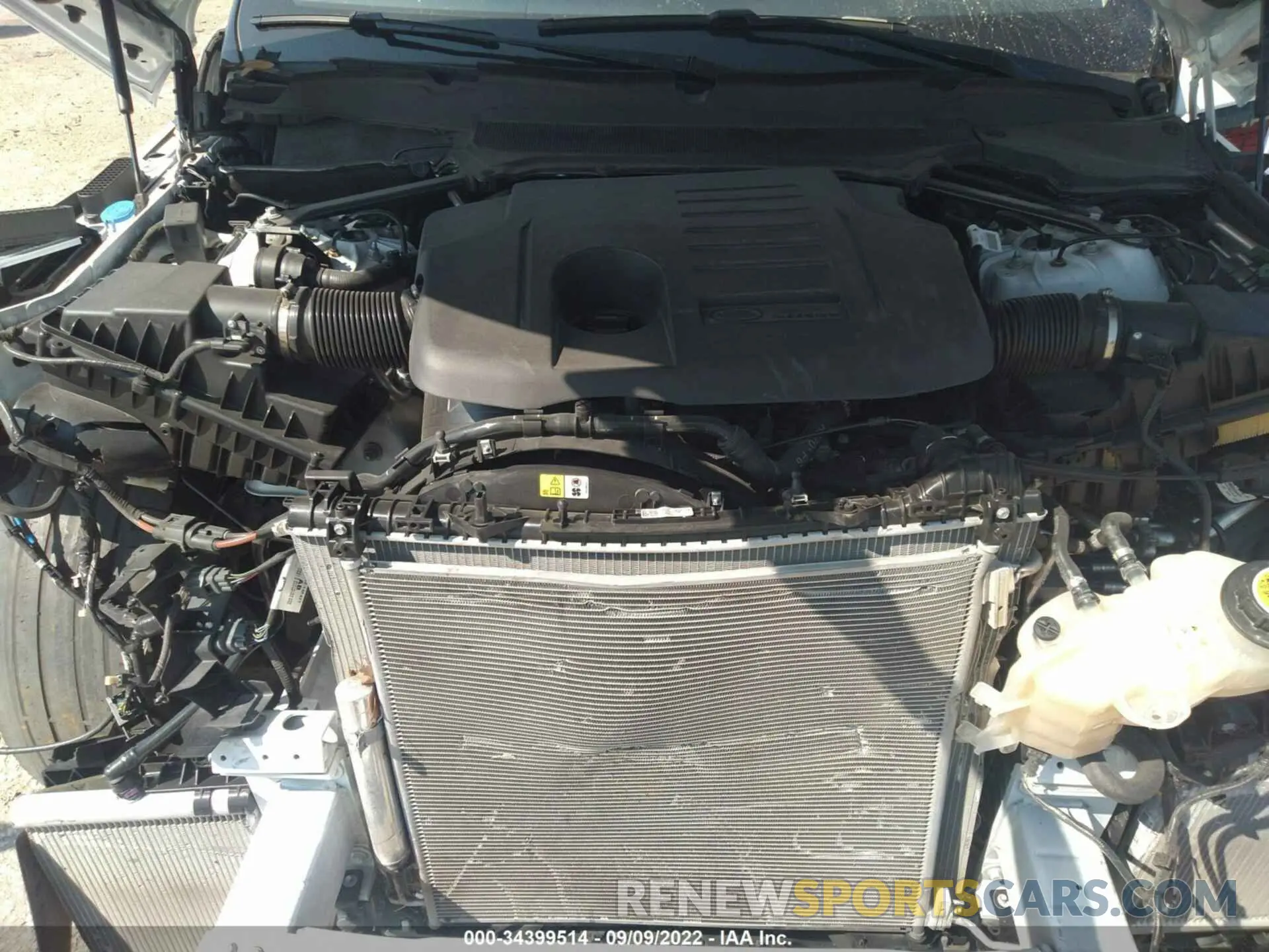 10 fotografías del automóvil dañado SALGR2SU8LA598913 LAND ROVER RANGE ROVER 2020