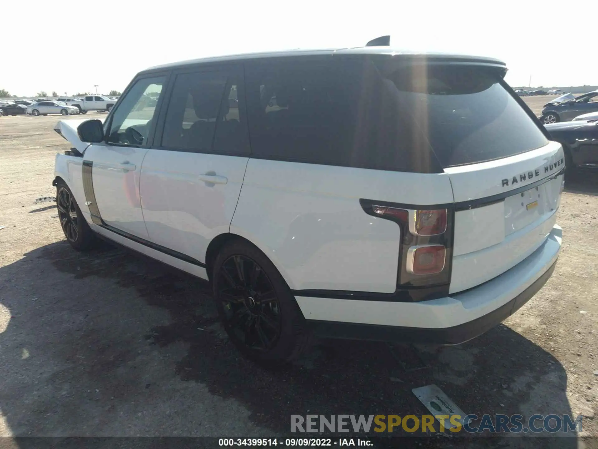 3 fotografías del automóvil dañado SALGR2SU8LA598913 LAND ROVER RANGE ROVER 2020