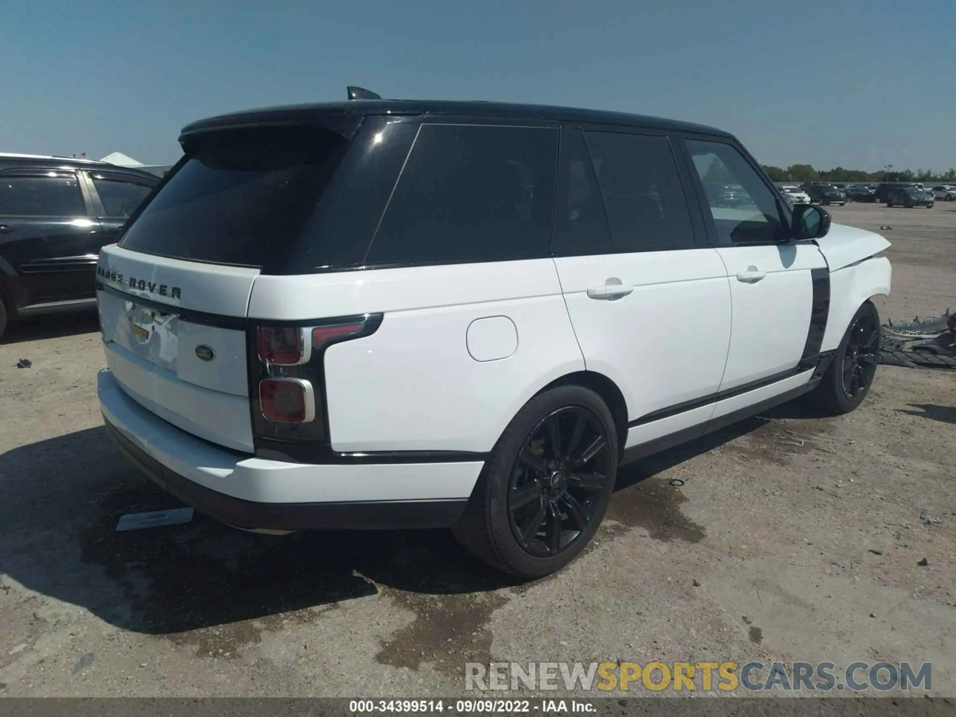 4 fotografías del automóvil dañado SALGR2SU8LA598913 LAND ROVER RANGE ROVER 2020