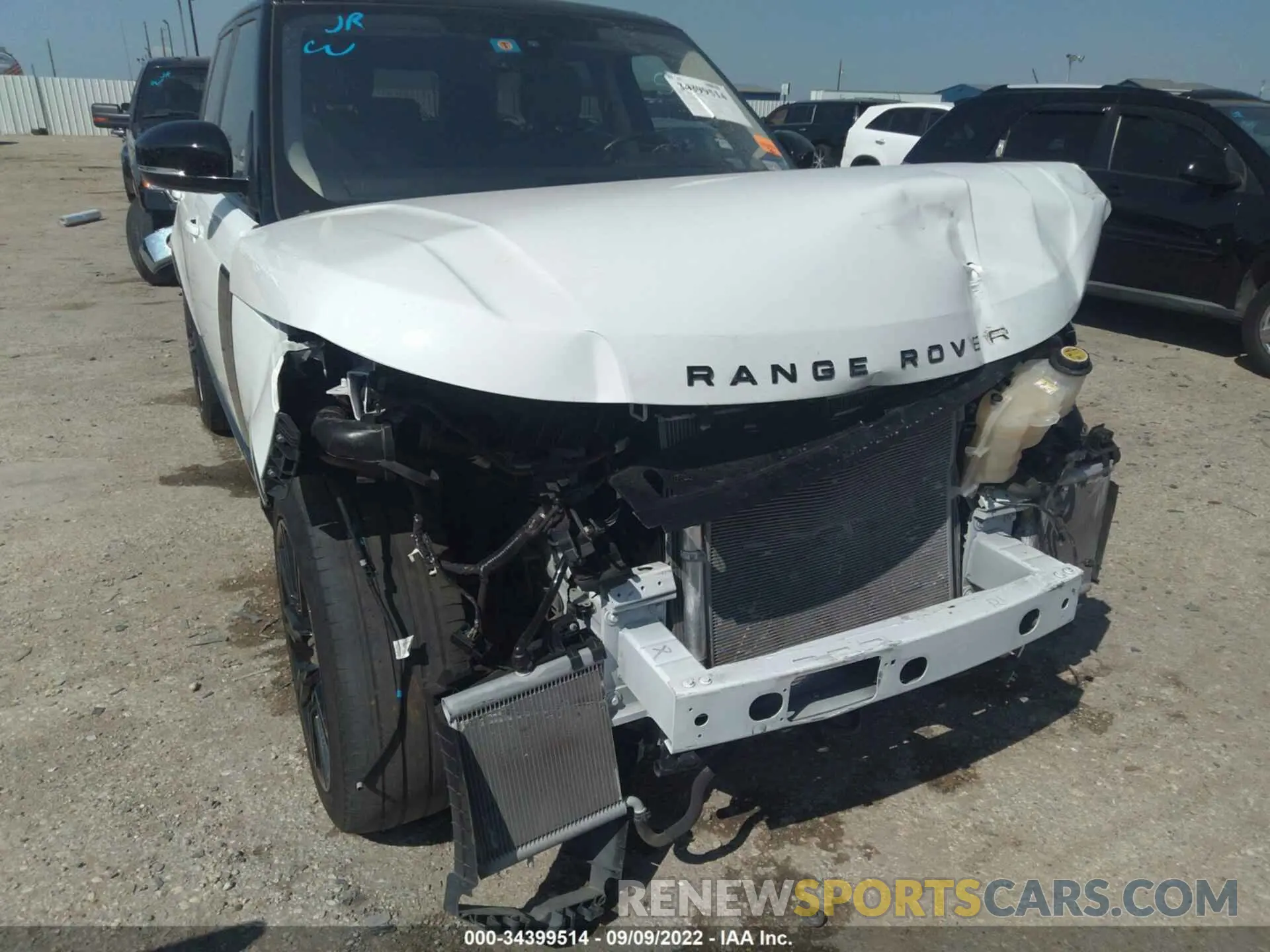 6 fotografías del automóvil dañado SALGR2SU8LA598913 LAND ROVER RANGE ROVER 2020