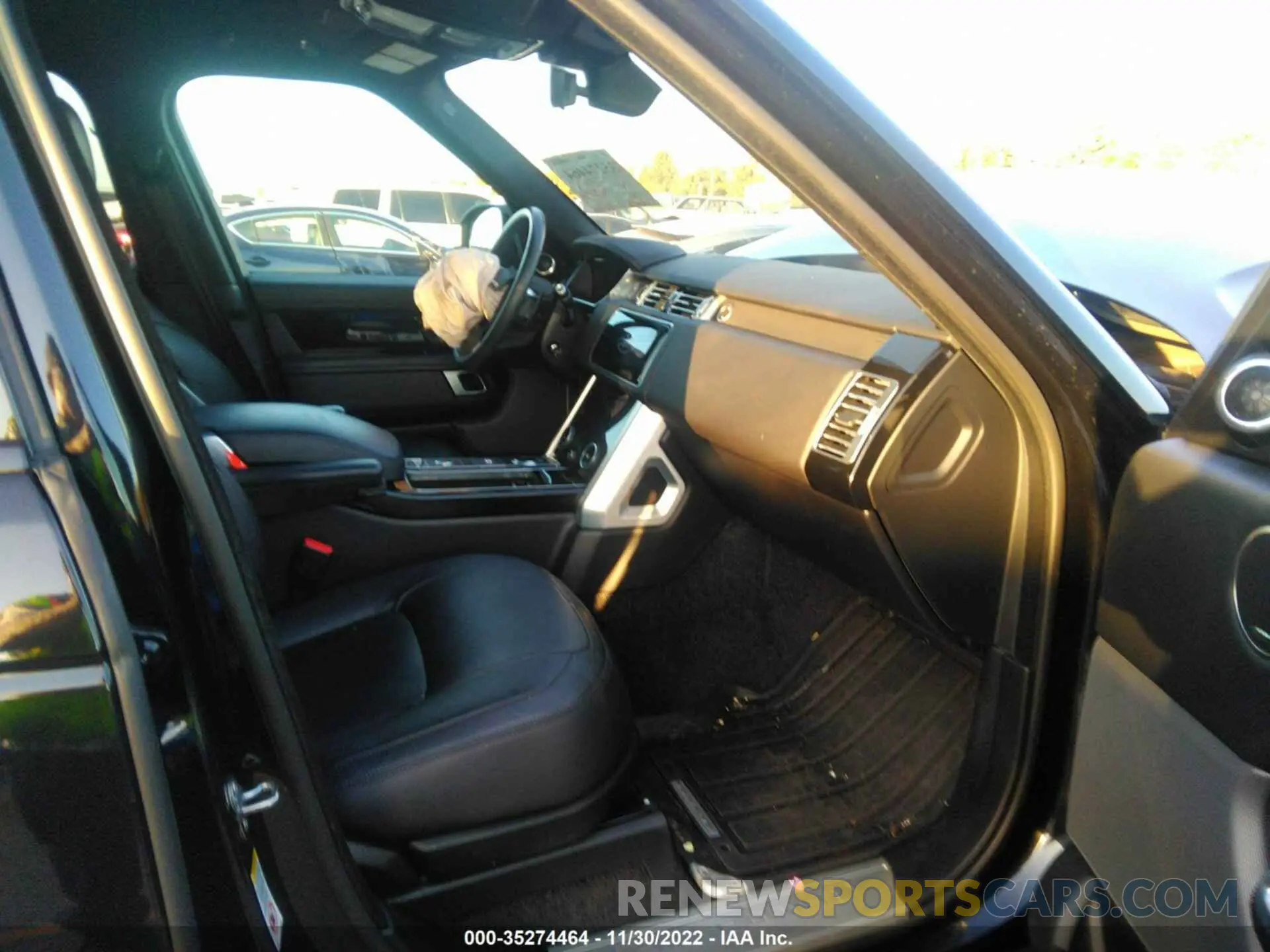 5 fotografías del automóvil dañado SALGR2SUXLA414670 LAND ROVER RANGE ROVER 2020
