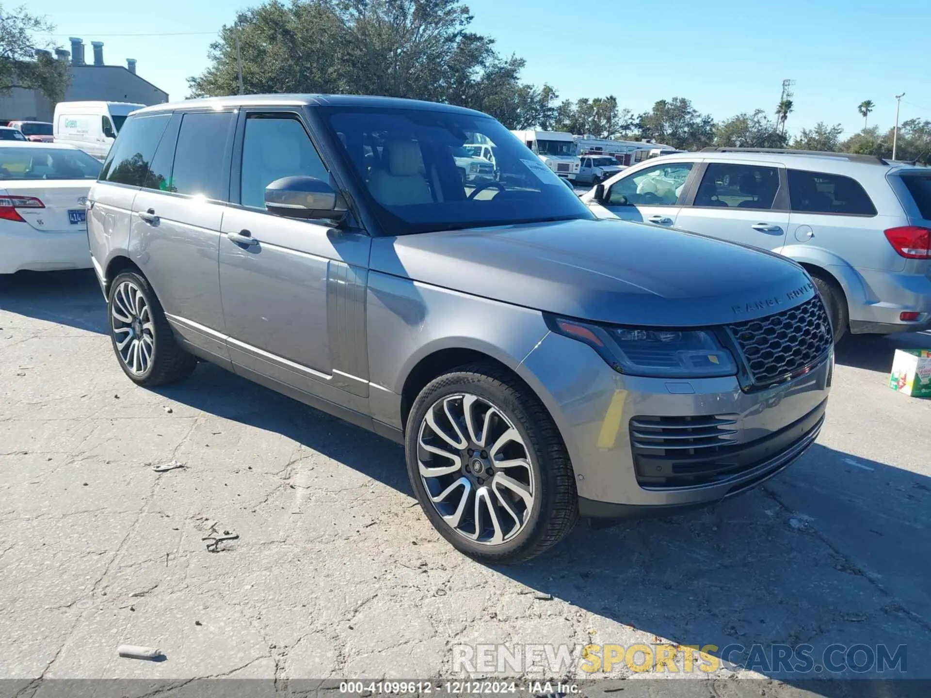 1 fotografías del automóvil dañado SALGS2RU0LA583638 LAND ROVER RANGE ROVER 2020