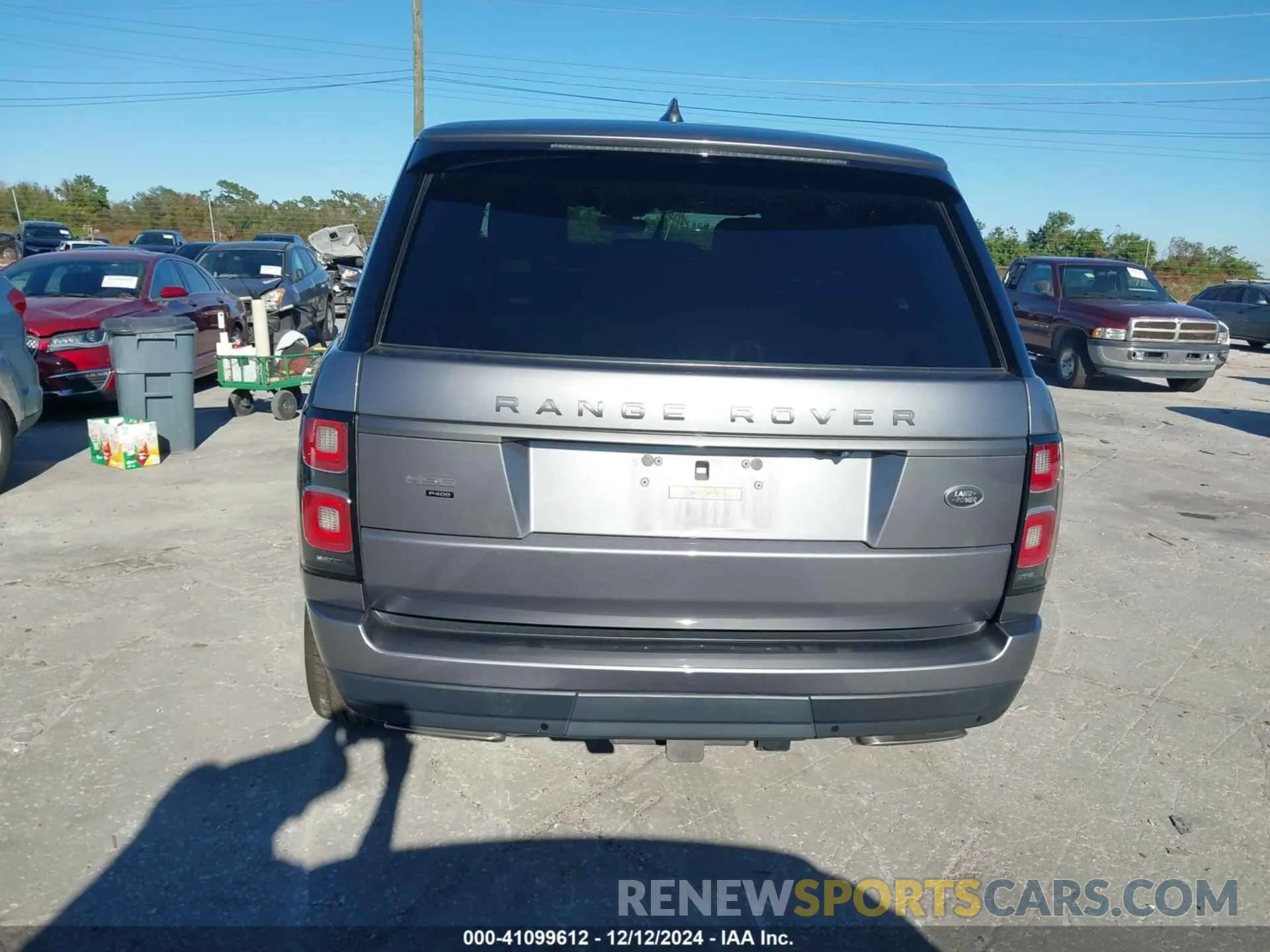 16 fotografías del automóvil dañado SALGS2RU0LA583638 LAND ROVER RANGE ROVER 2020