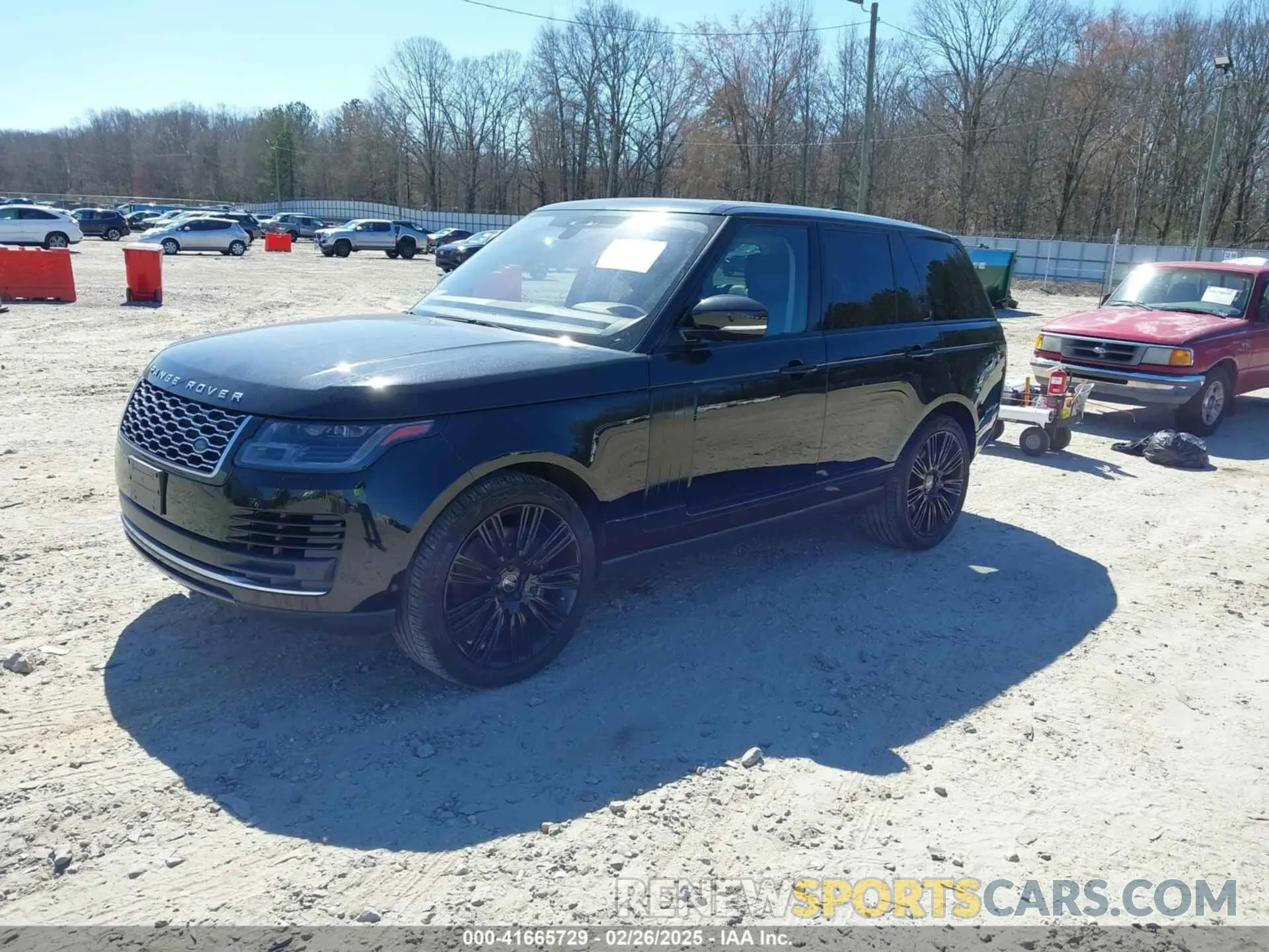 2 fotografías del automóvil dañado SALGS2RU1LA581199 LAND ROVER RANGE ROVER 2020