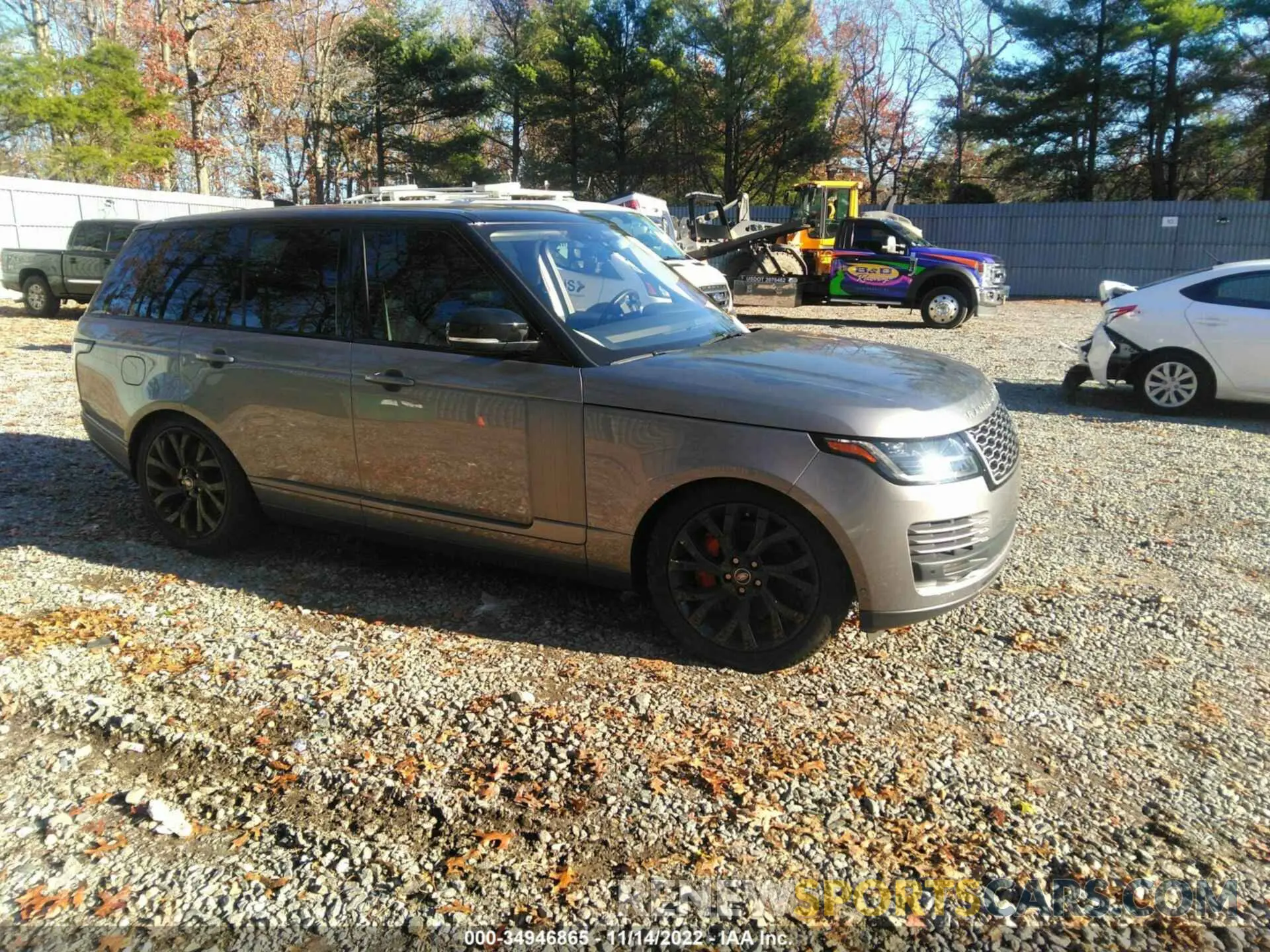 1 fotografías del automóvil dañado SALGS2RU1LA591599 LAND ROVER RANGE ROVER 2020