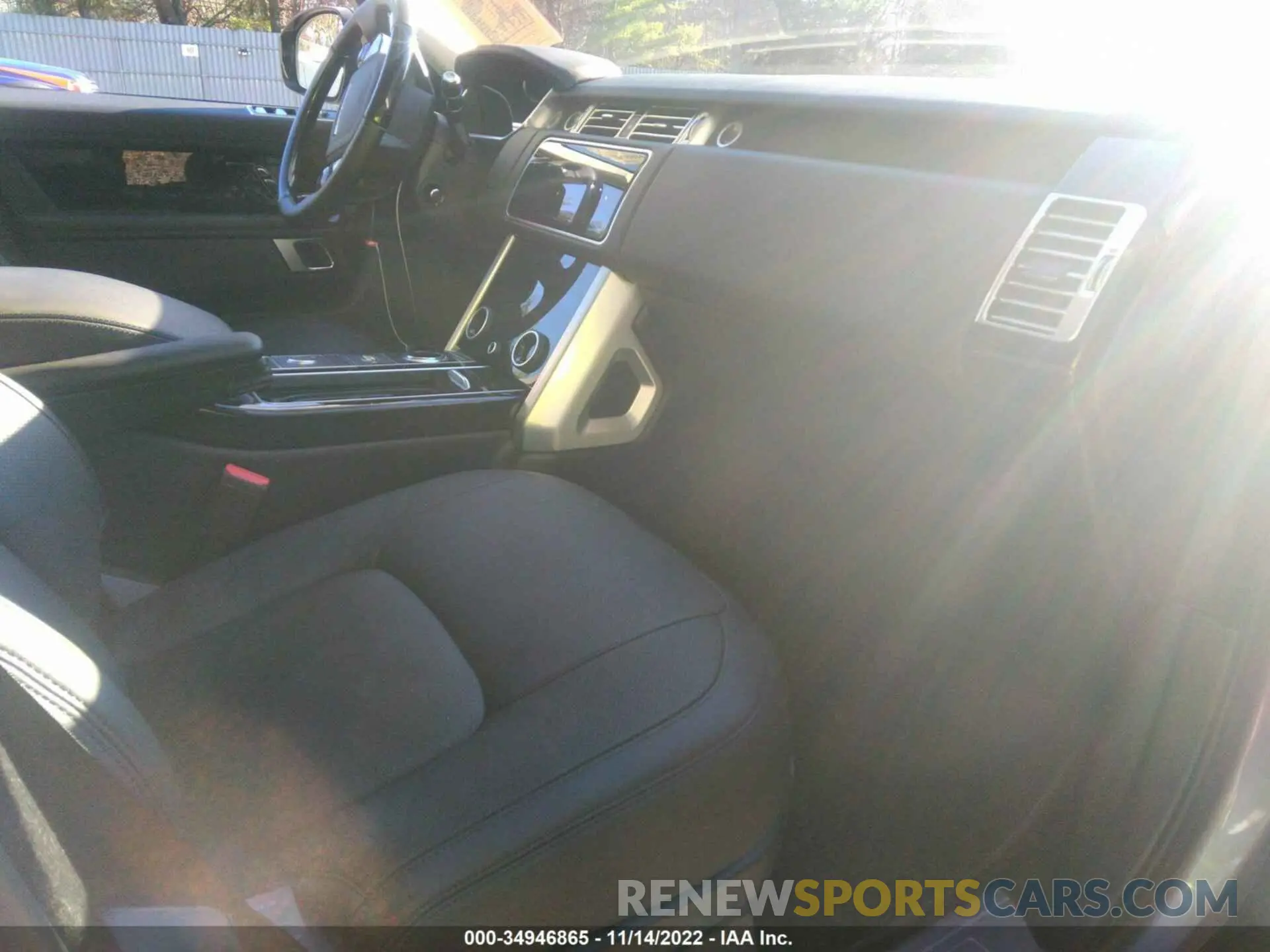 5 fotografías del automóvil dañado SALGS2RU1LA591599 LAND ROVER RANGE ROVER 2020