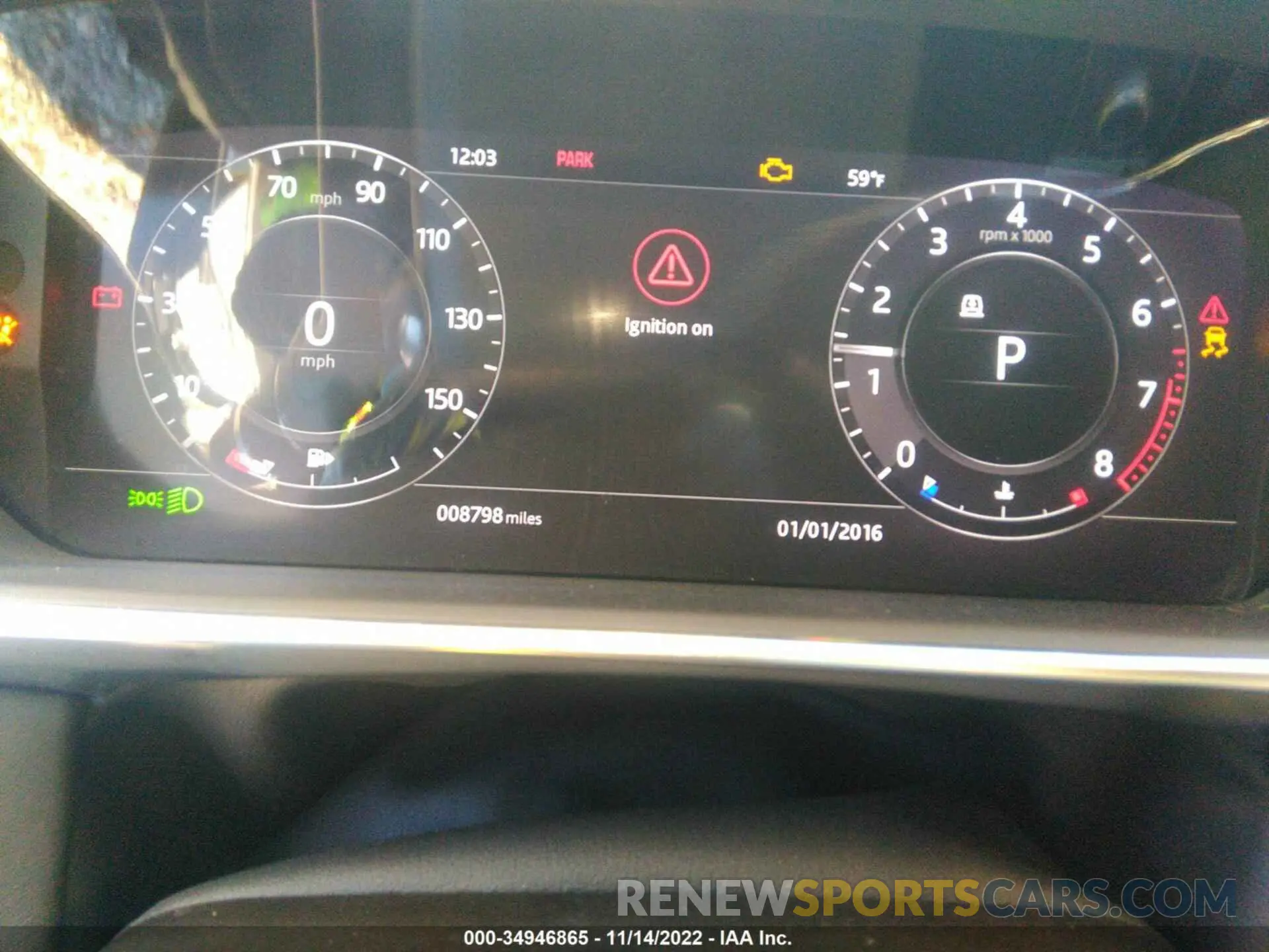 7 fotografías del automóvil dañado SALGS2RU1LA591599 LAND ROVER RANGE ROVER 2020