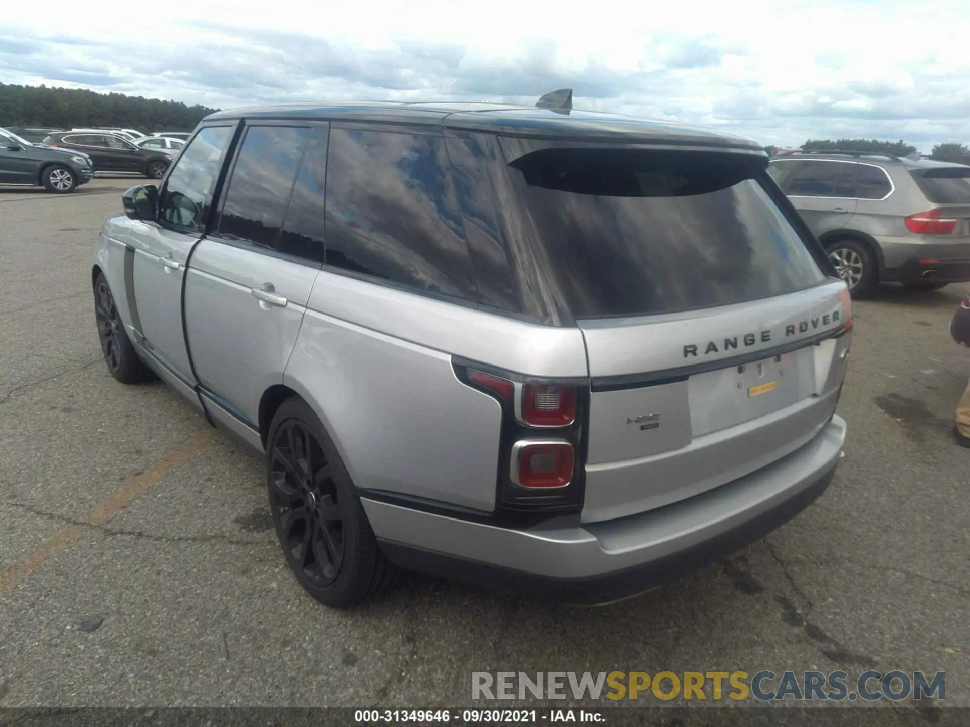 3 fotografías del automóvil dañado SALGS2RU4LA403612 LAND ROVER RANGE ROVER 2020