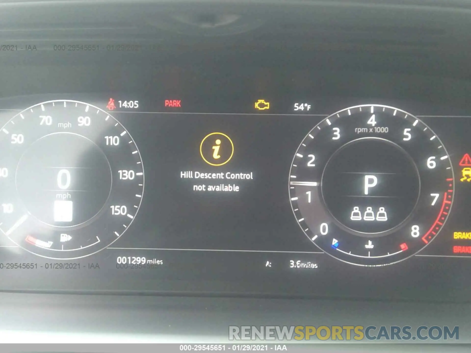 7 fotografías del automóvil dañado SALGS2RU4LA406350 LAND ROVER RANGE ROVER 2020