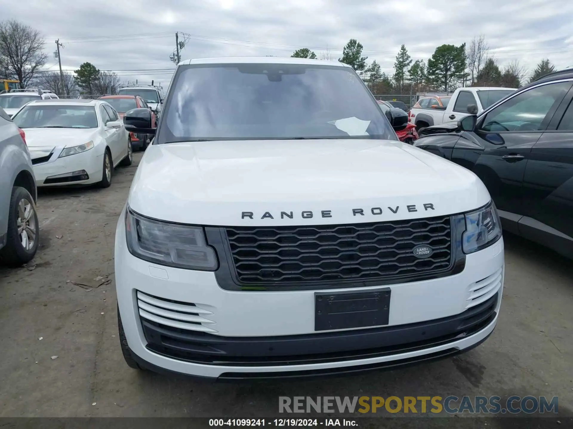 6 fotografías del automóvil dañado SALGS2RU5LA408169 LAND ROVER RANGE ROVER 2020