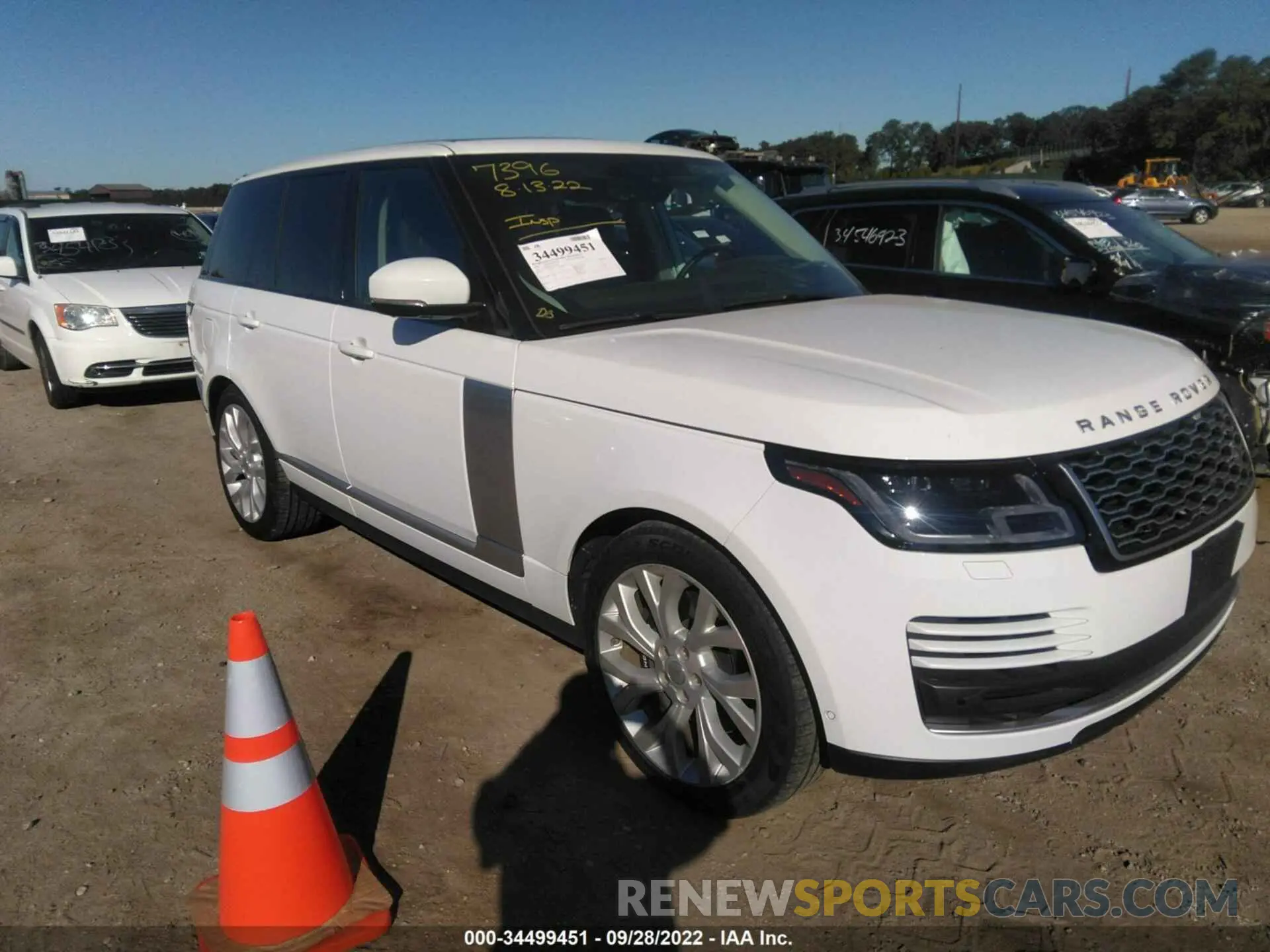 1 fotografías del automóvil dañado SALGS2RU5LA409161 LAND ROVER RANGE ROVER 2020
