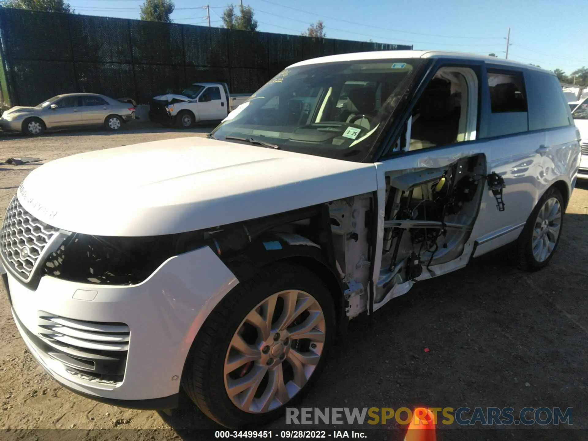 6 fotografías del automóvil dañado SALGS2RU5LA409161 LAND ROVER RANGE ROVER 2020