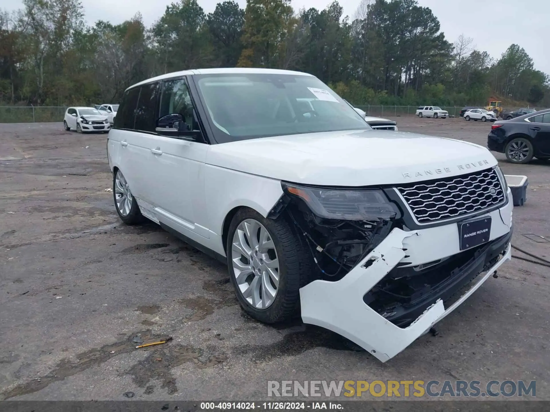 1 fotografías del automóvil dañado SALGS2RU6LA569940 LAND ROVER RANGE ROVER 2020