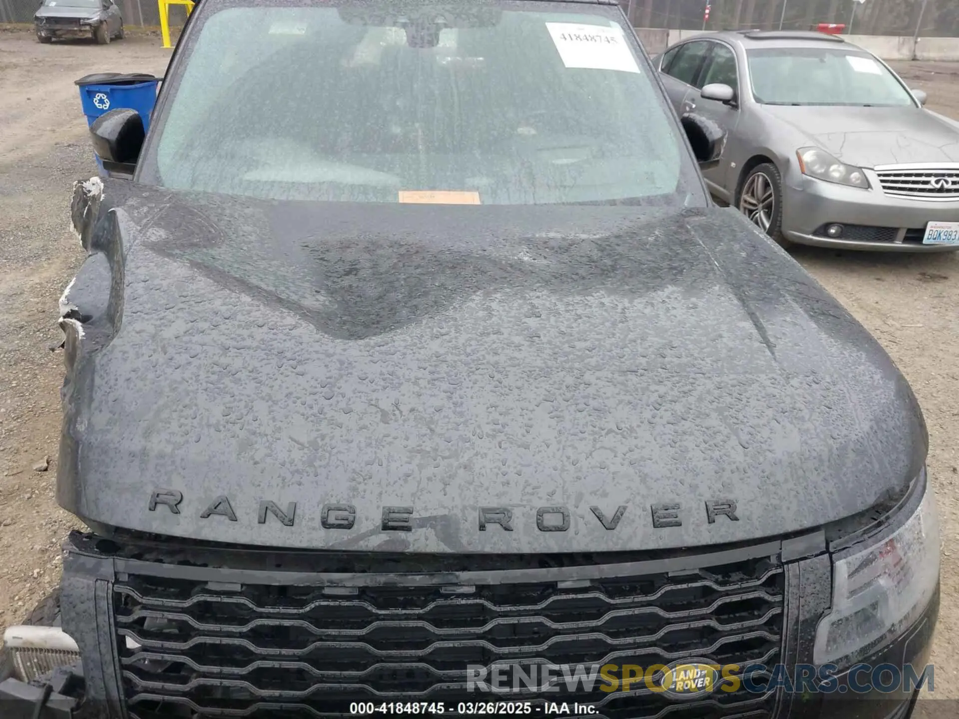10 fotografías del automóvil dañado SALGS2RU6LA593221 LAND ROVER RANGE ROVER 2020
