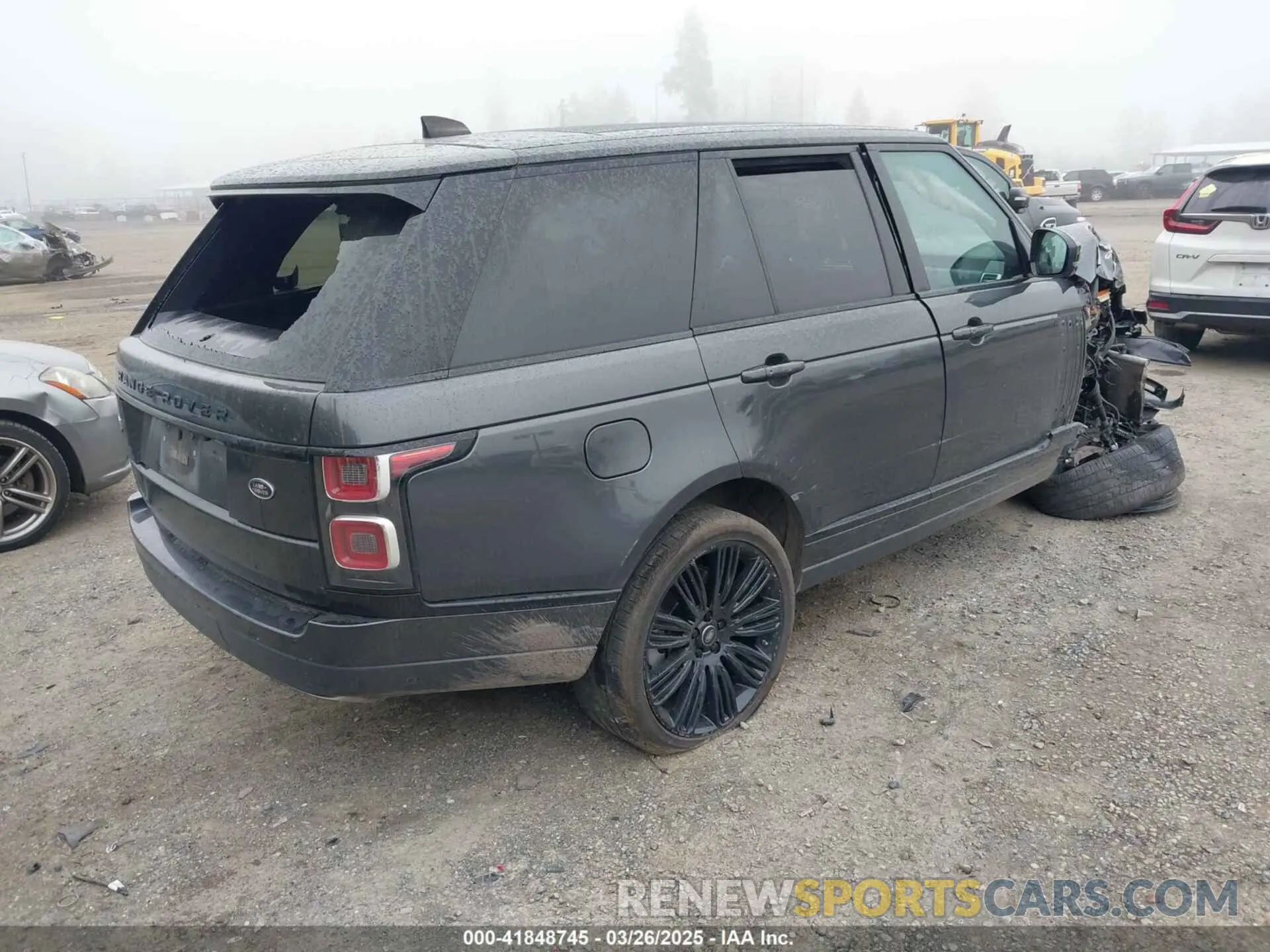 4 fotografías del automóvil dañado SALGS2RU6LA593221 LAND ROVER RANGE ROVER 2020