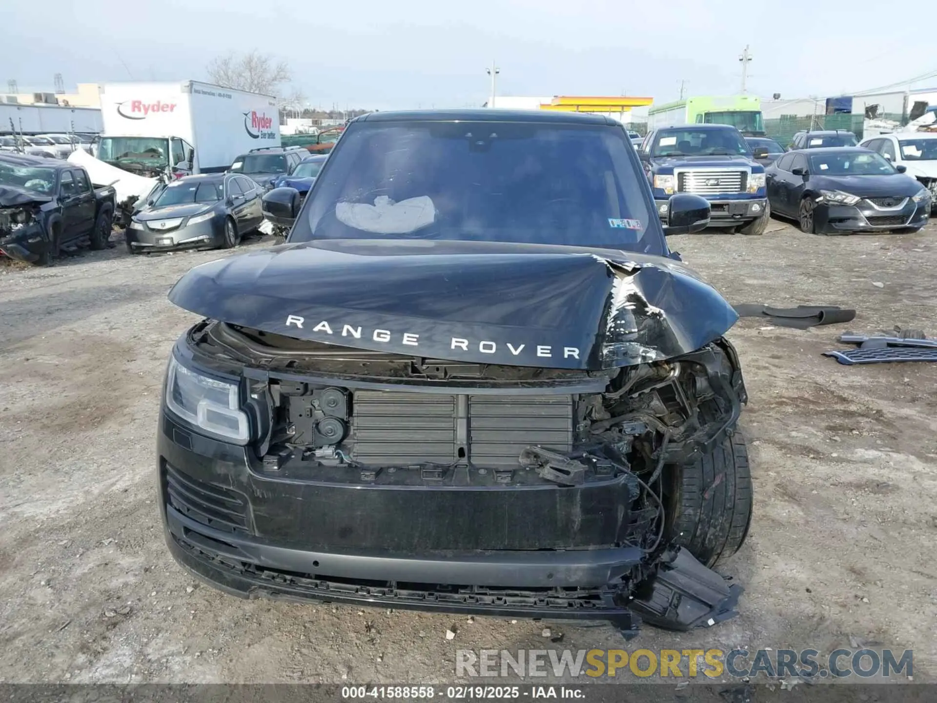 13 fotografías del automóvil dañado SALGS2RU8LA581250 LAND ROVER RANGE ROVER 2020
