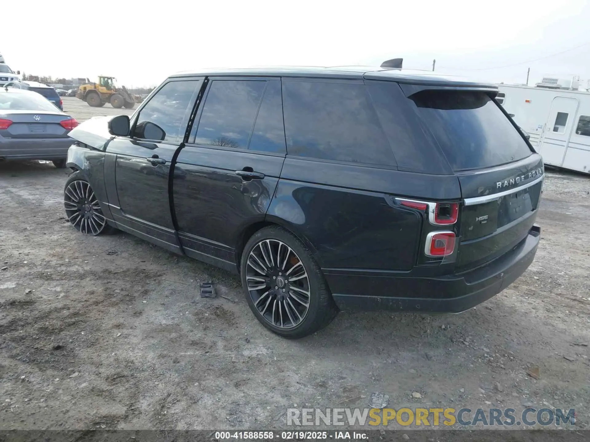 3 fotografías del automóvil dañado SALGS2RU8LA581250 LAND ROVER RANGE ROVER 2020