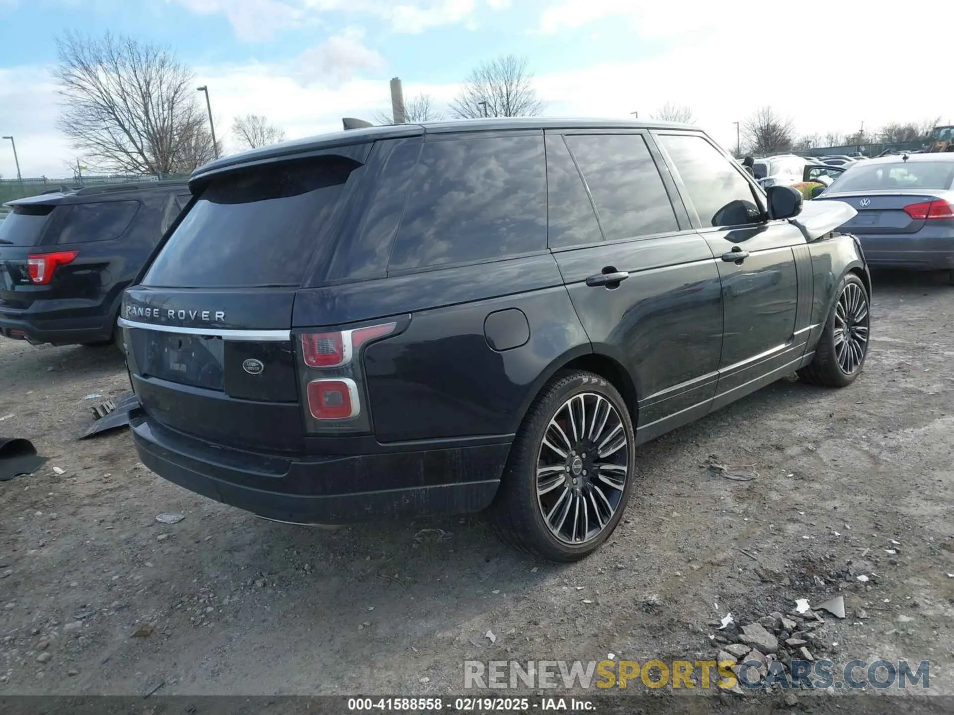 4 fotografías del automóvil dañado SALGS2RU8LA581250 LAND ROVER RANGE ROVER 2020